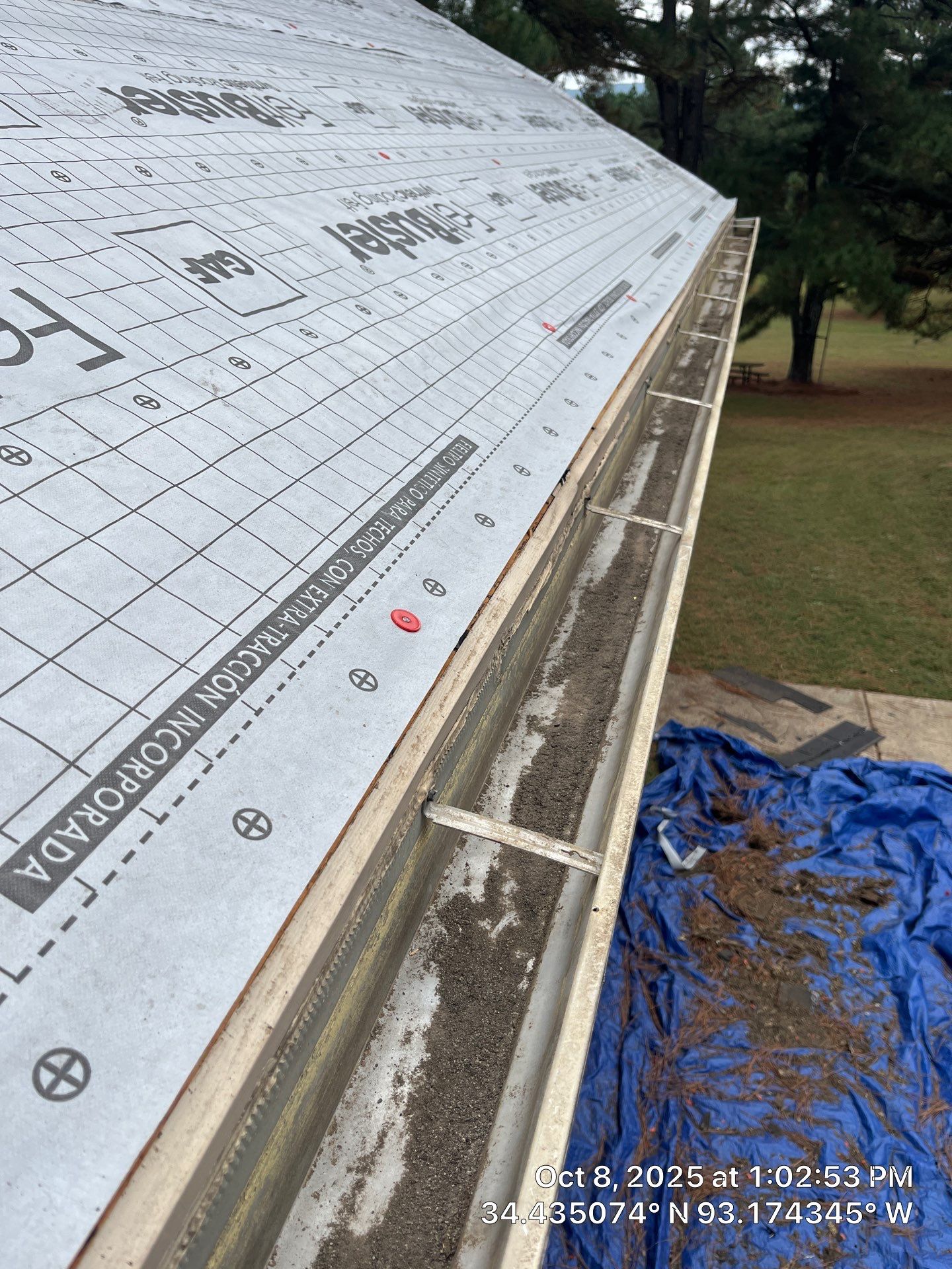 Full Residential Roof Replacement with GAF Timberline HDZ Shingles in Hot Springs by Temple Roofing and Exteriors