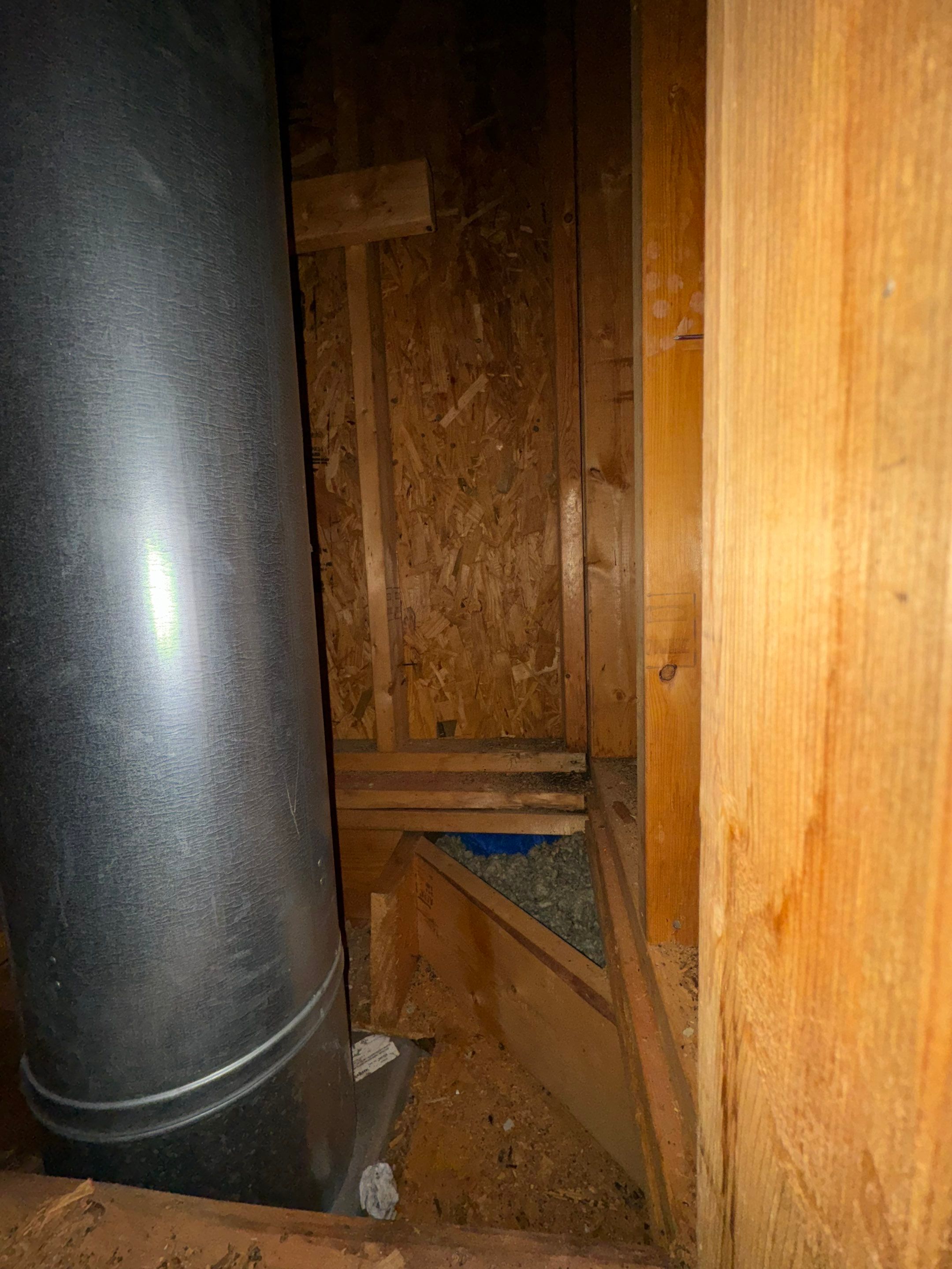 Water Damage Repair due to roof leak by Baxter Professional LLC