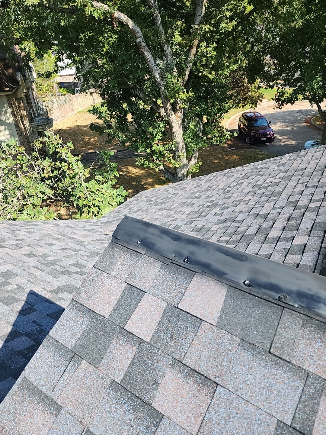 Residential Roofing Installation using Owen's Corning Duration (Lifetime) Shingles by Roof Repair Company