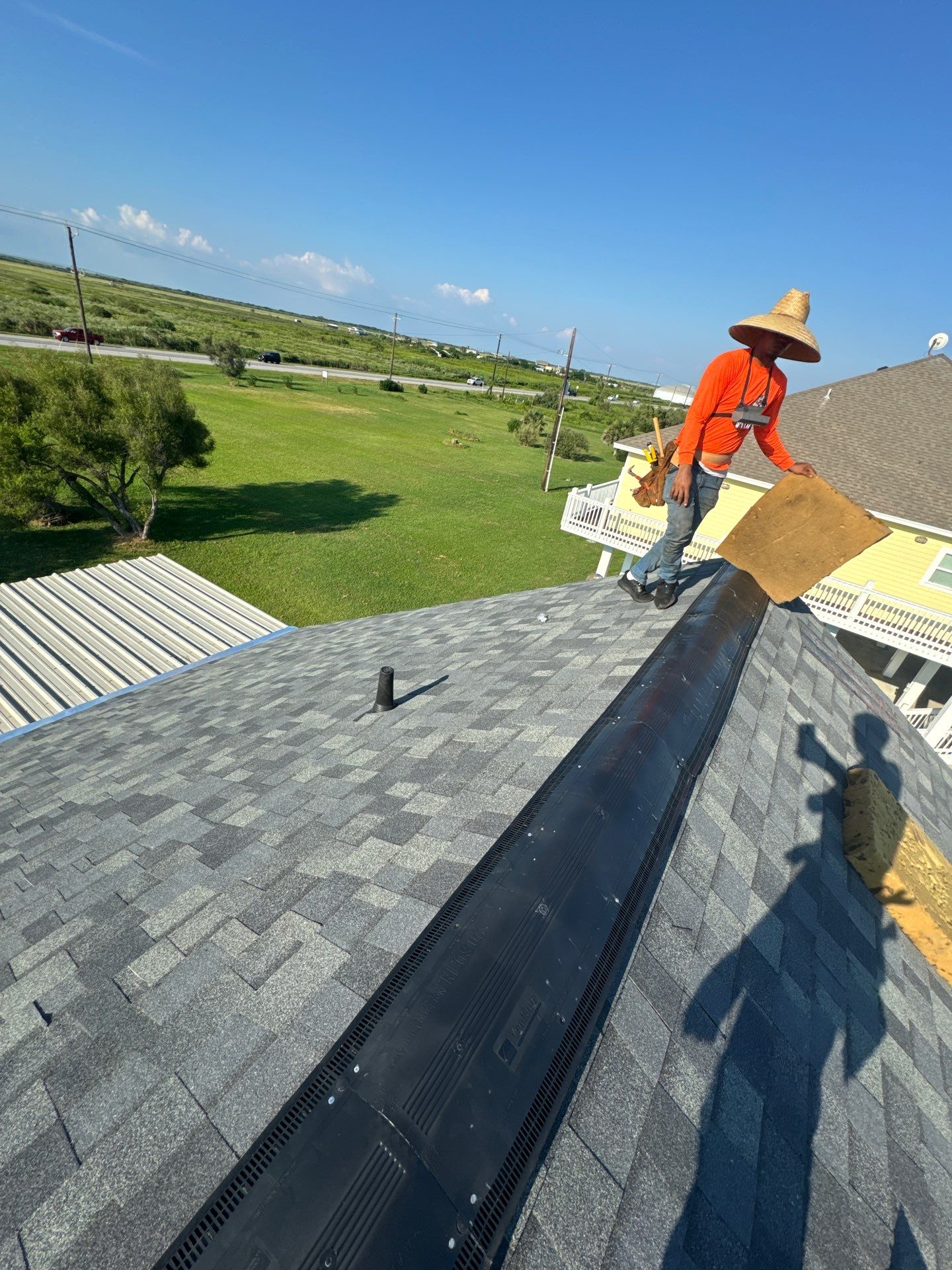 Residential Roofing Repair using Owen's Corning Duration (Lifetime) Shingles by Roof Repair Company