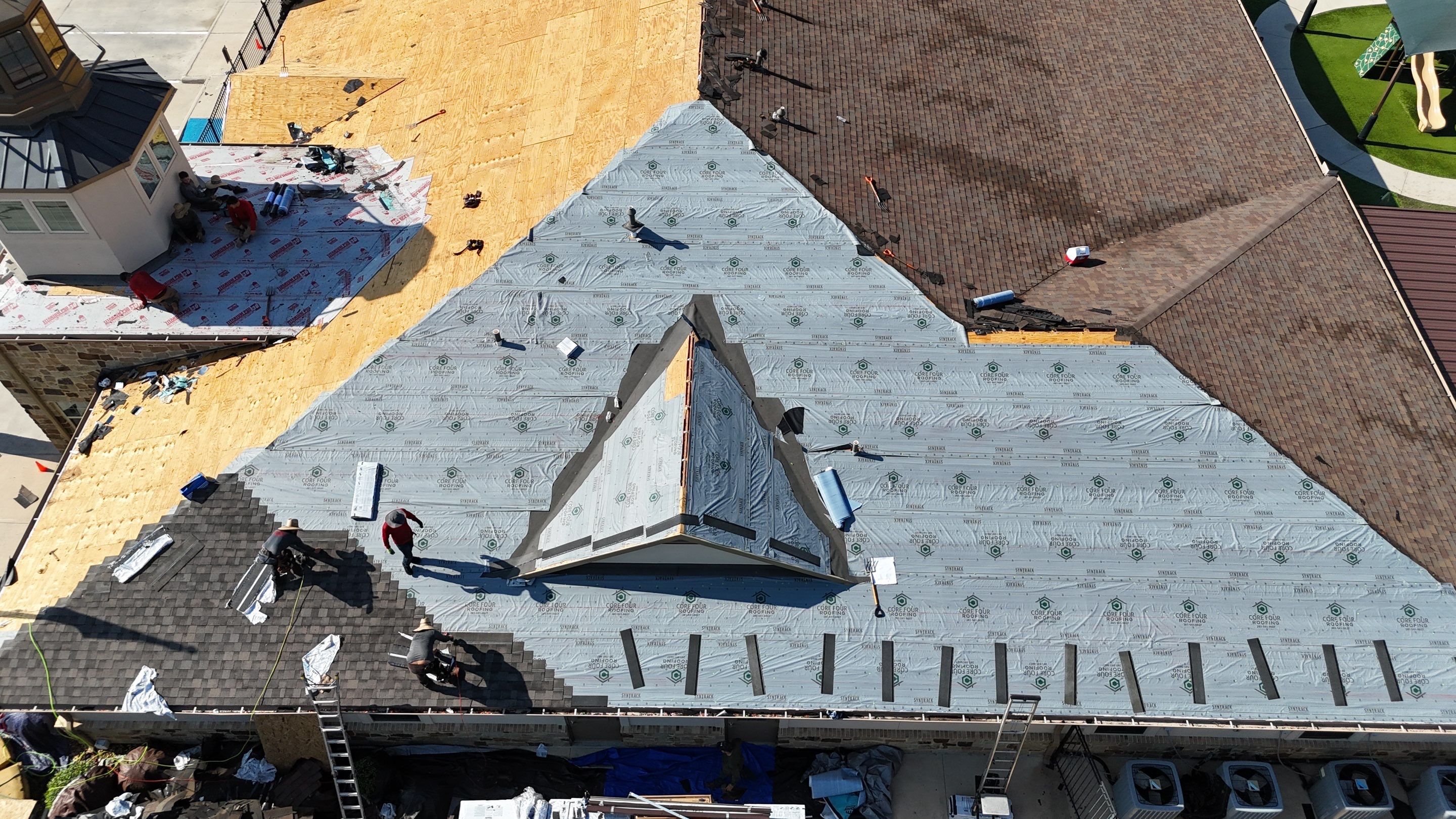 Roof Replacement on a Daycare! by Core Four Roofing