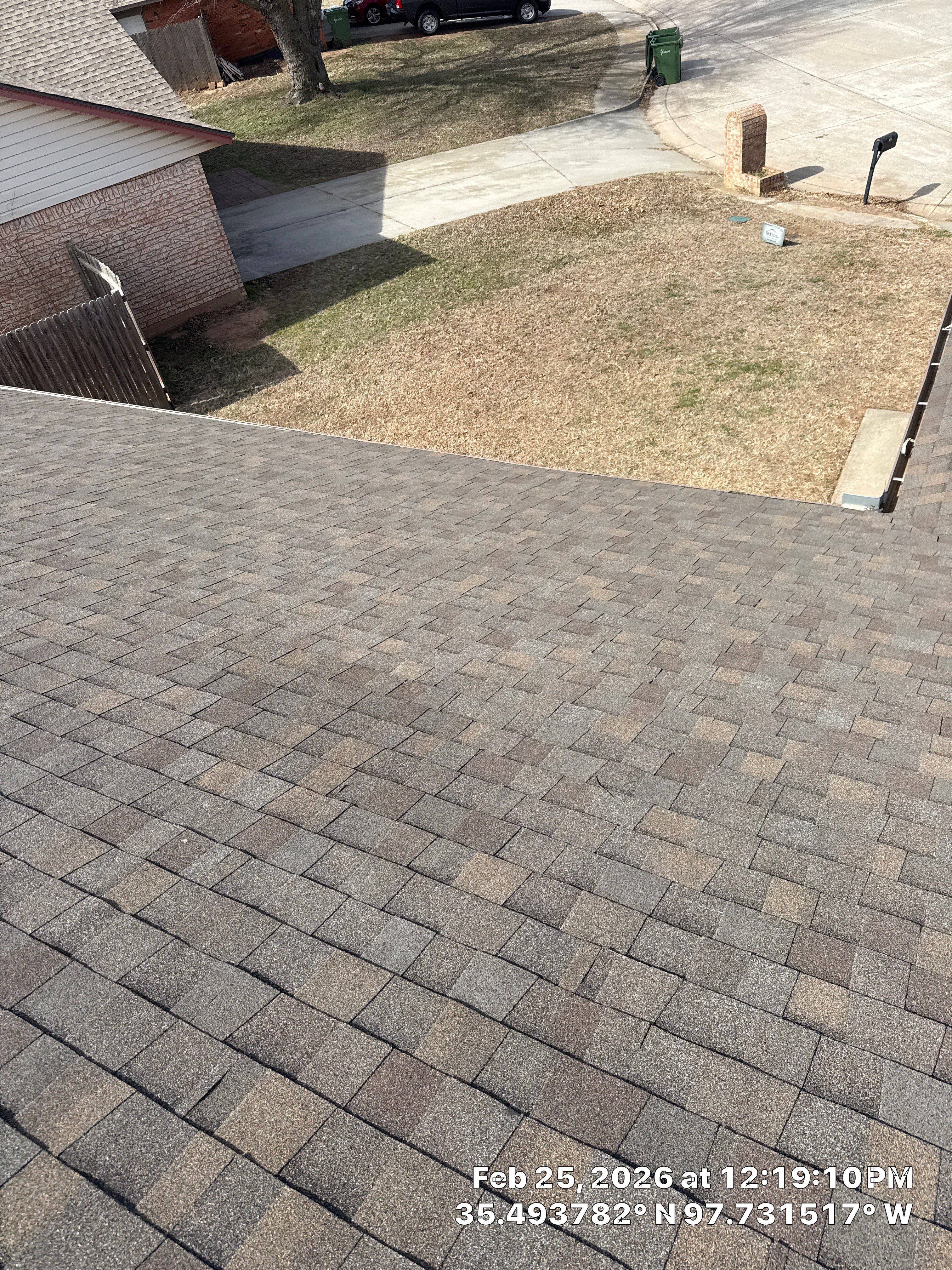 Project in Yukon, OK by OAK Roofing Restoration 