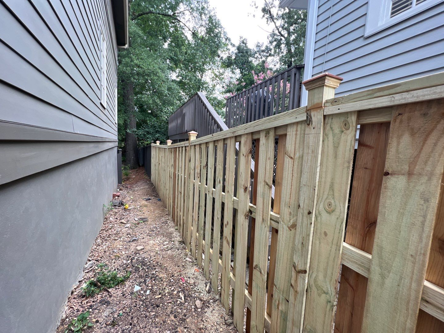 Melrose - Fence by Pillar and Pine