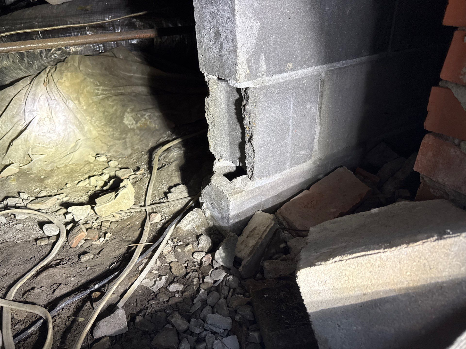 Project in Portsmouth by Patriot Crawl Space Repairs