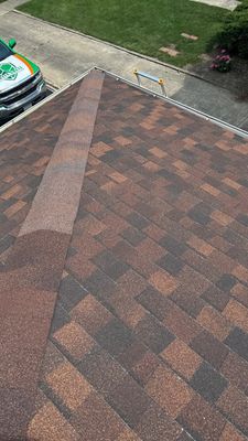 Turtle Shell gutter protection installation in Villa Park, IL 60181, photograph 12