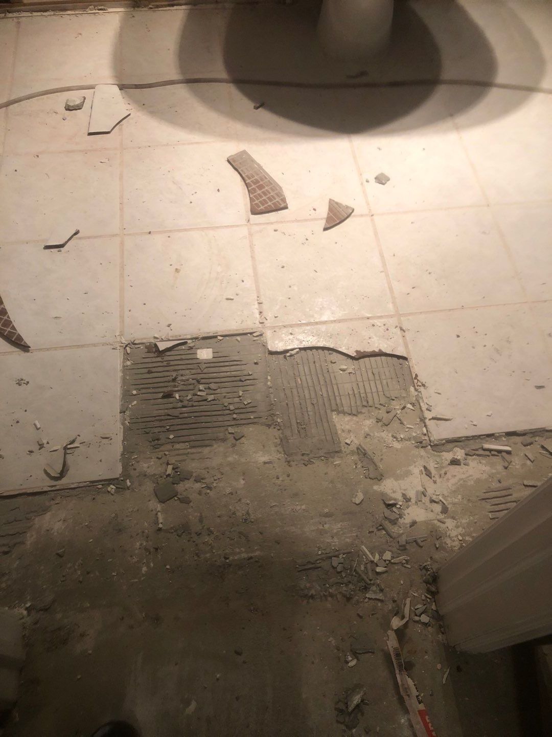 Pipe Burst Emergency Mitigation Demo and Dry Down by Absolute Roofing and Construction