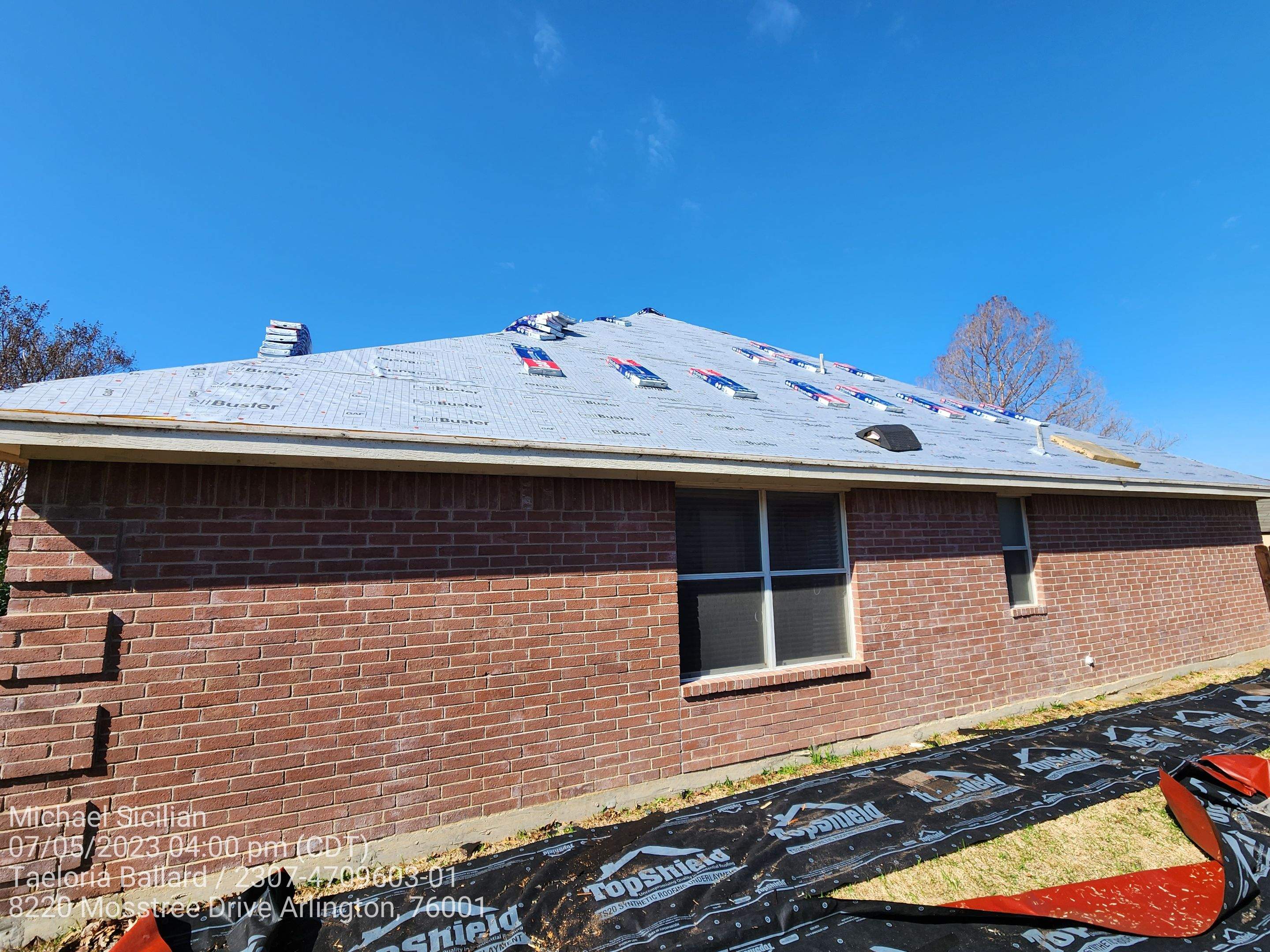 Project in Arlington by Zeus Exteriors