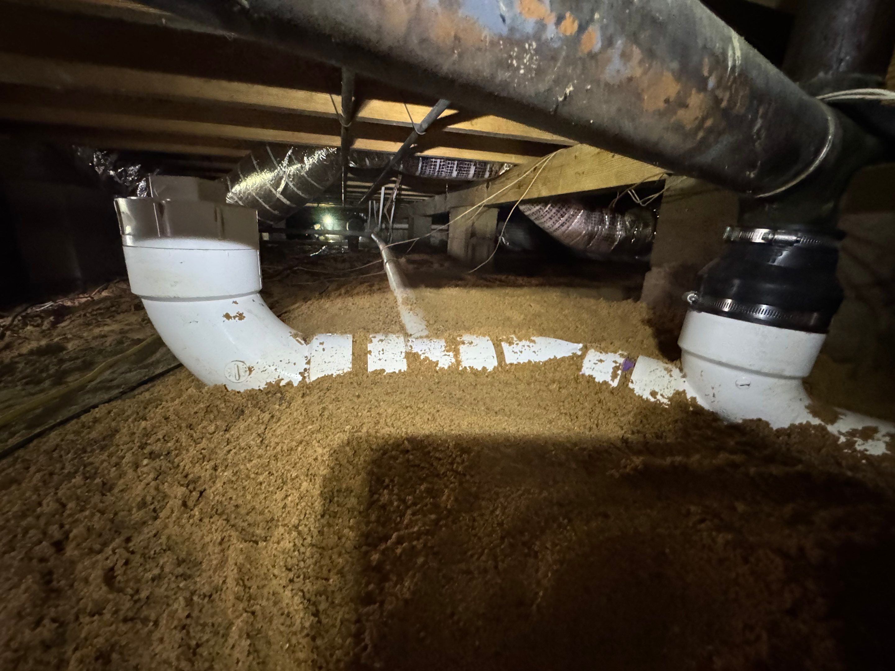 Project in Chesapeake by Patriot Crawl Space Repairs