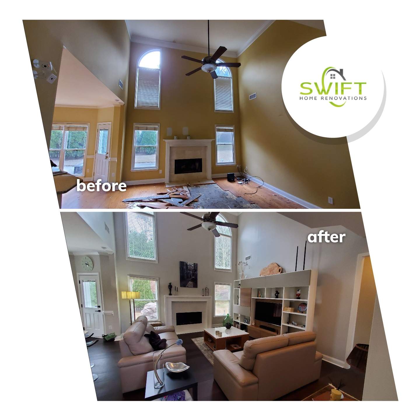 Comprehensive Interior Remodeling and Kitchen Renovation in Cumming by Swift Home Renovations 