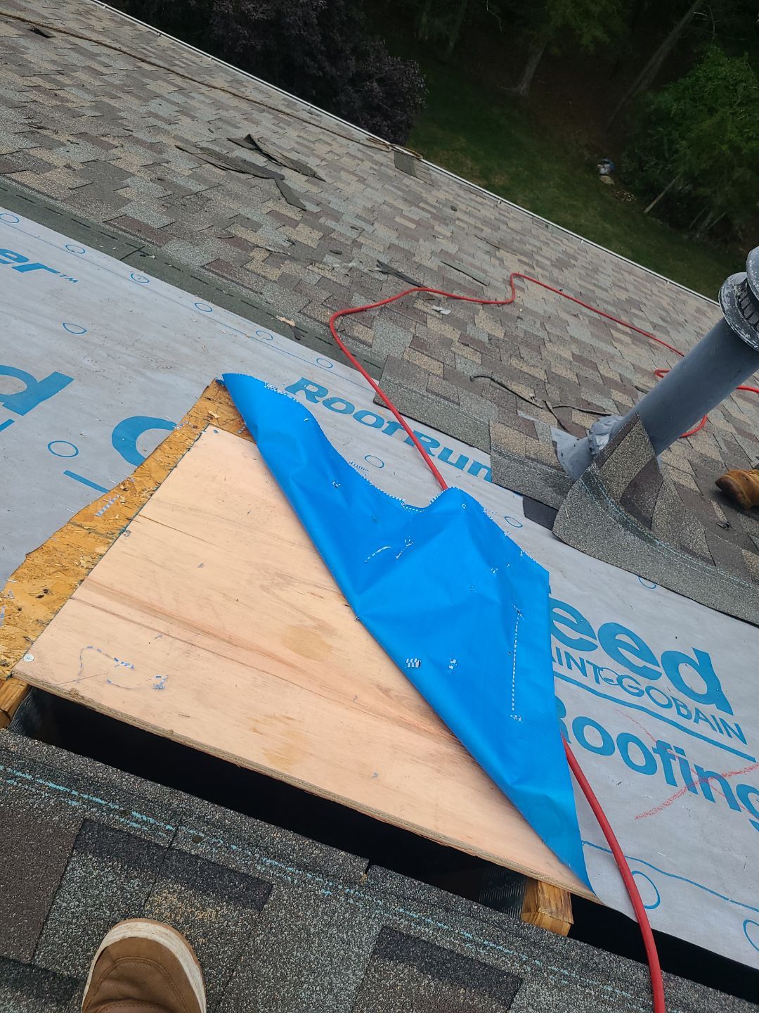 Haymarket: Roof Replacement with CertainTeed Landmark Pro Designer Shingles in Max Def Weathered Wood by RM Banning, Inc.