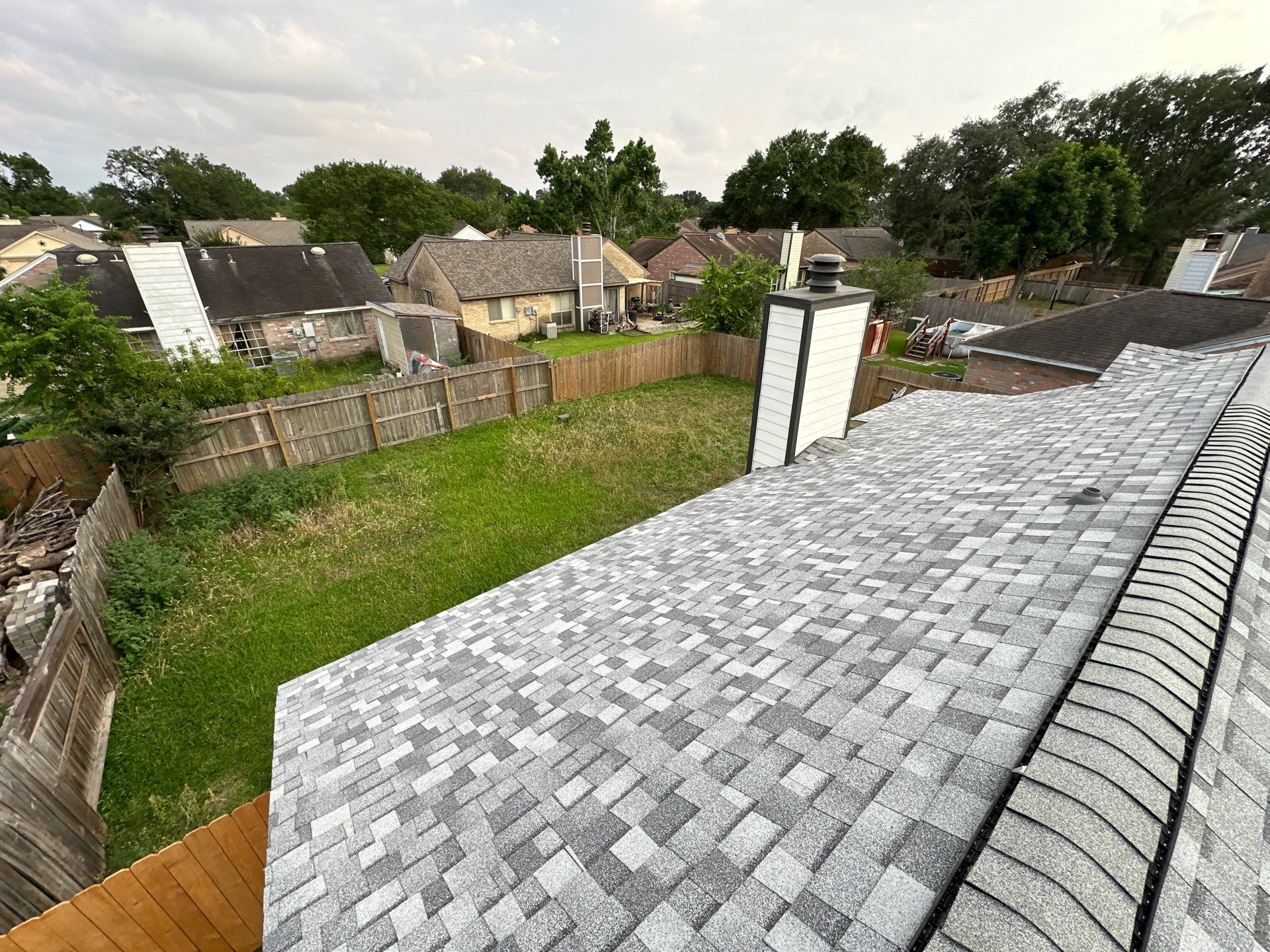 Project in Katy by Motion Roofing