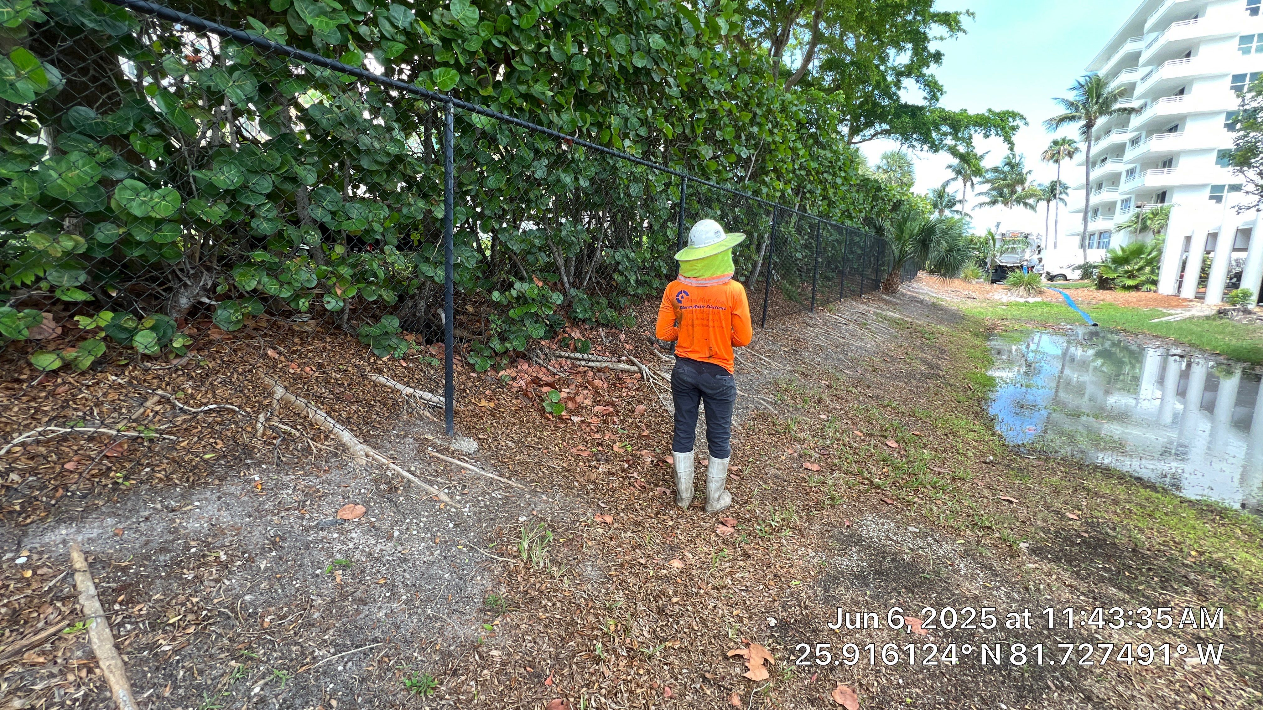 Marco Island Condo Stormwater System Maintenance by Don Mar, Inc. Storm Water Solutions