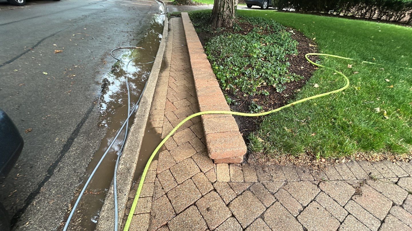 brick paver repair, clean and seal using Surebond SB-1300 by Northern Power Washing LLC.