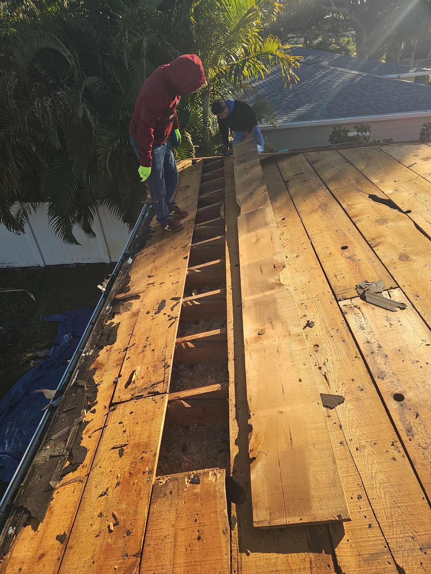 Project in St. Petersburg 33713 by Mitchell Roofing Company LLC