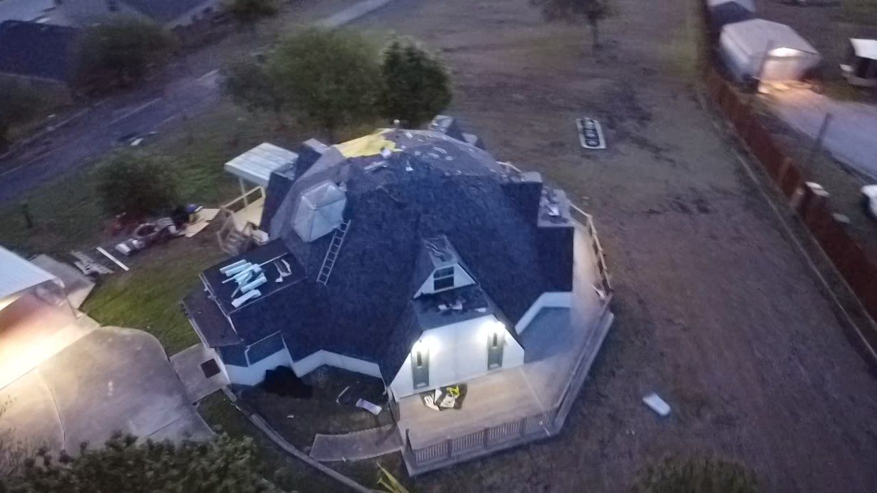 Project in Converse by Bison Roofing  