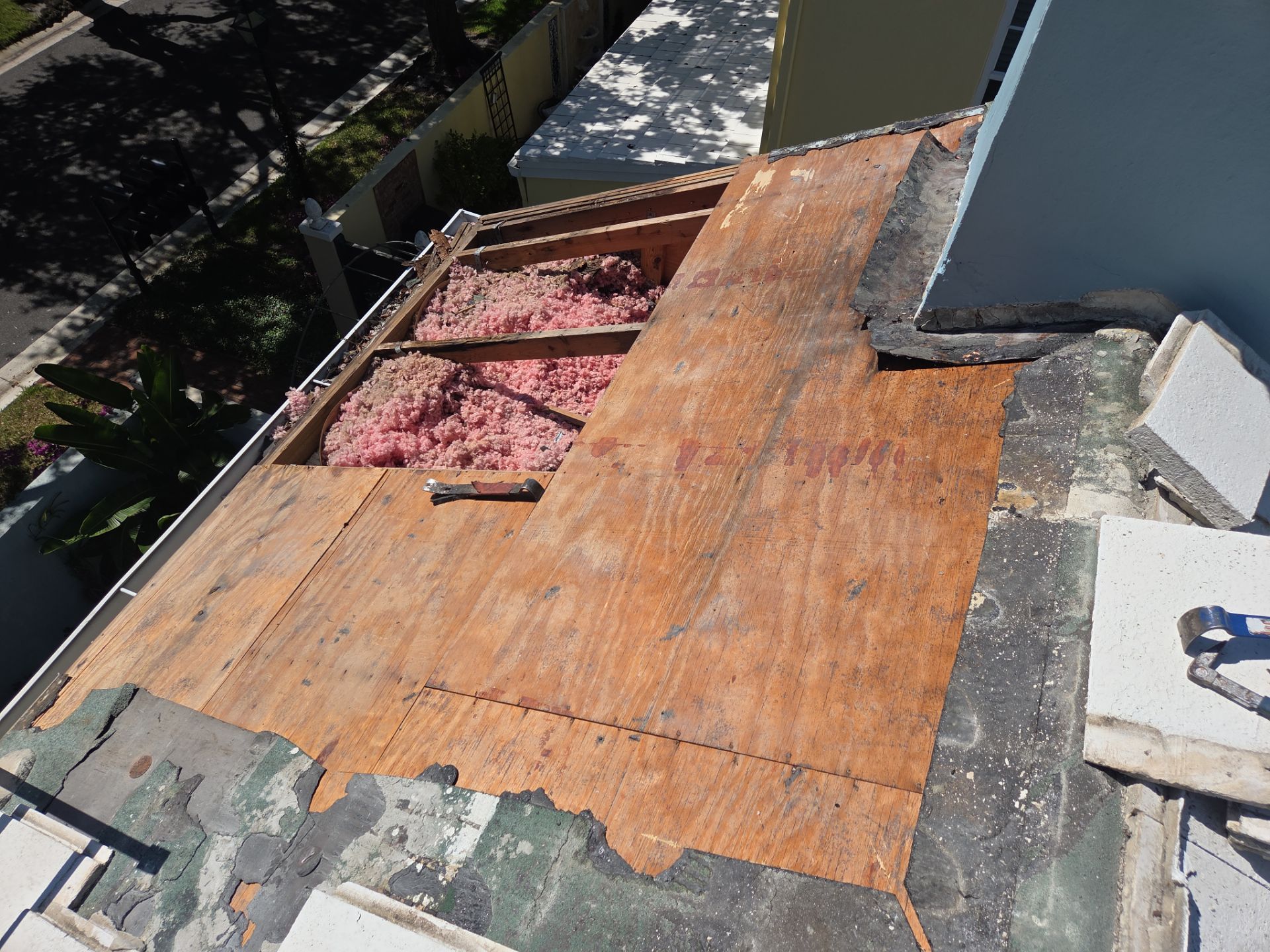 Tile Roof Repair and Decking Replacement in Boca Raton by Aastro Roofing