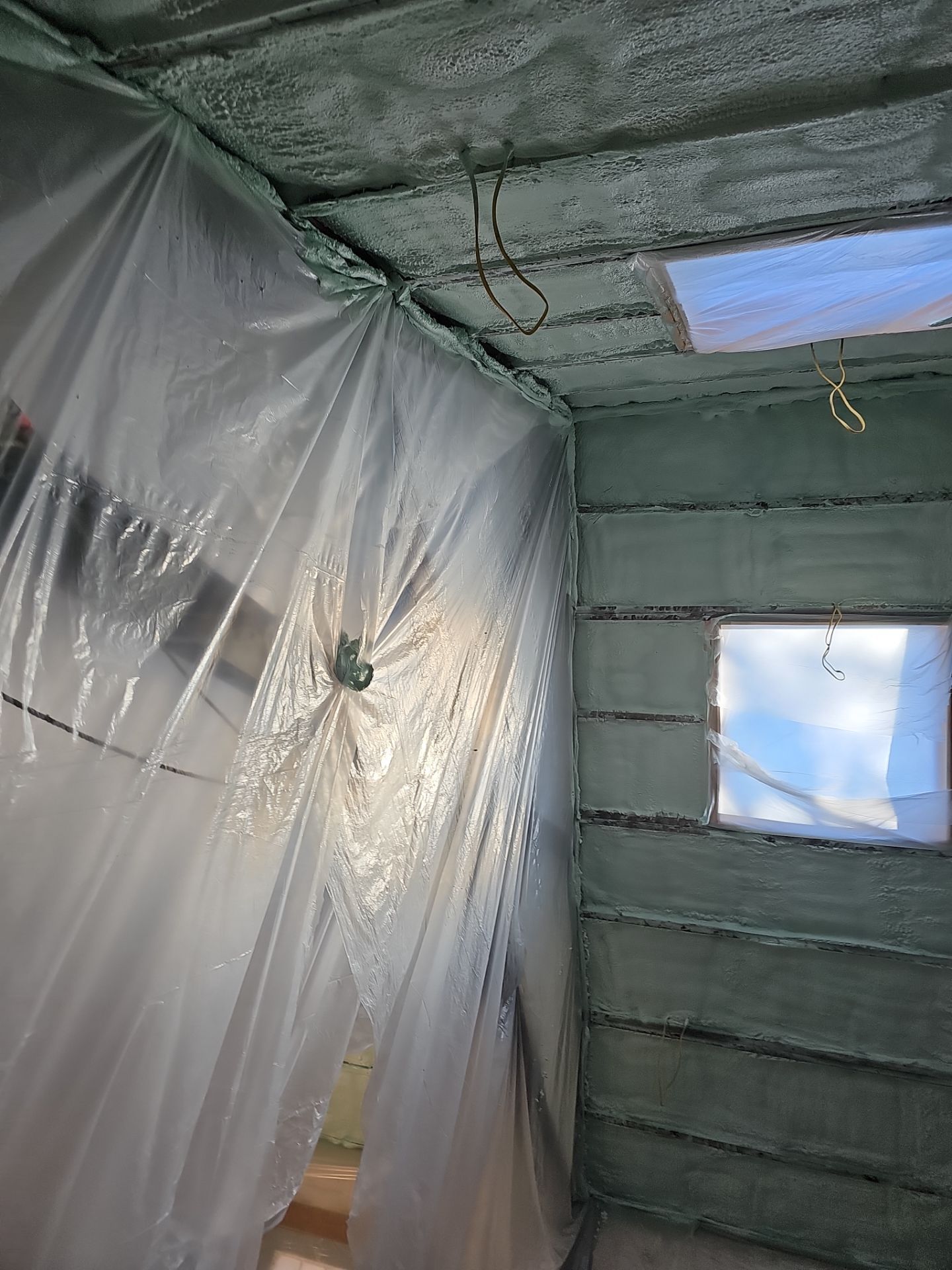 Home Remodel using Closed Cell Spray Foam by NYS Foam & Energy