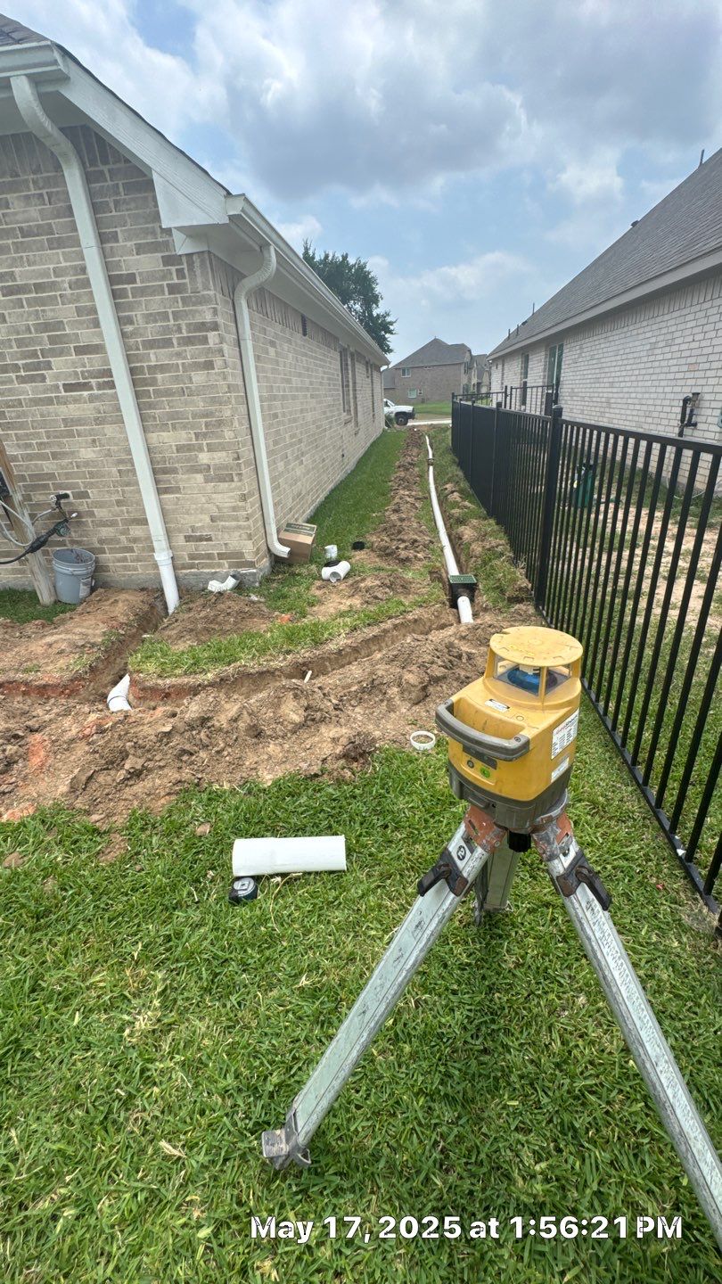 🌟 Mr. & Mrs. Wheeler’s Drainage & Landscape Transformation by Texas Urban Elements