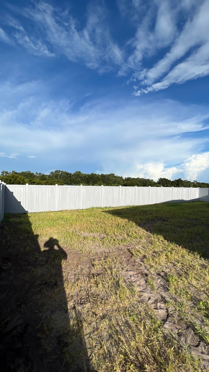 Wimauma, FL 6ft. Tall Slate Gray Vinyl Privacy  by Asap fence and gates, LLC