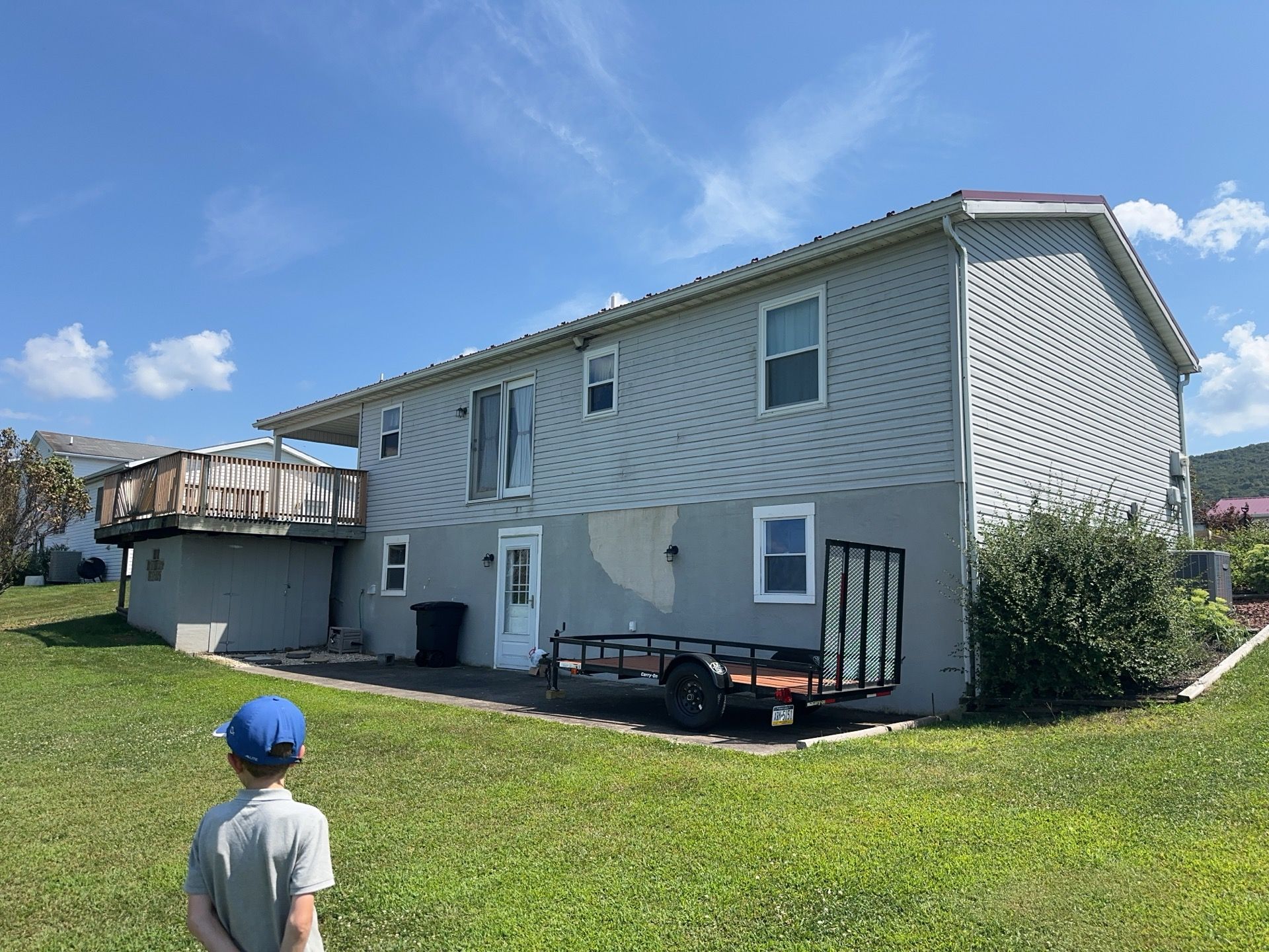 Vinyl Siding Replacement and Patio Door Installation in Elizabethville by Esh Builders