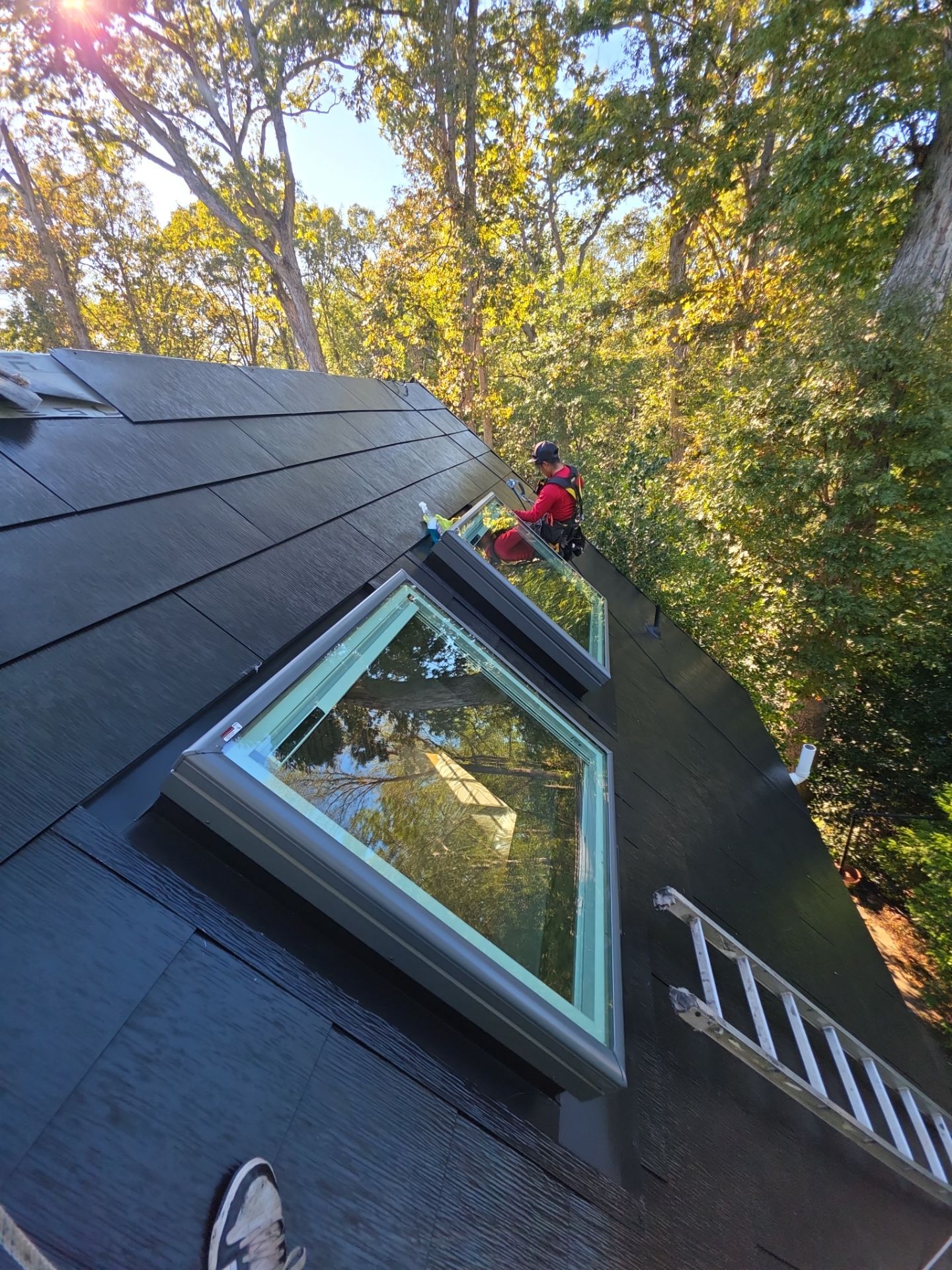 Extravagant Tesla Solar Roof in Maryland by American Home Contractors