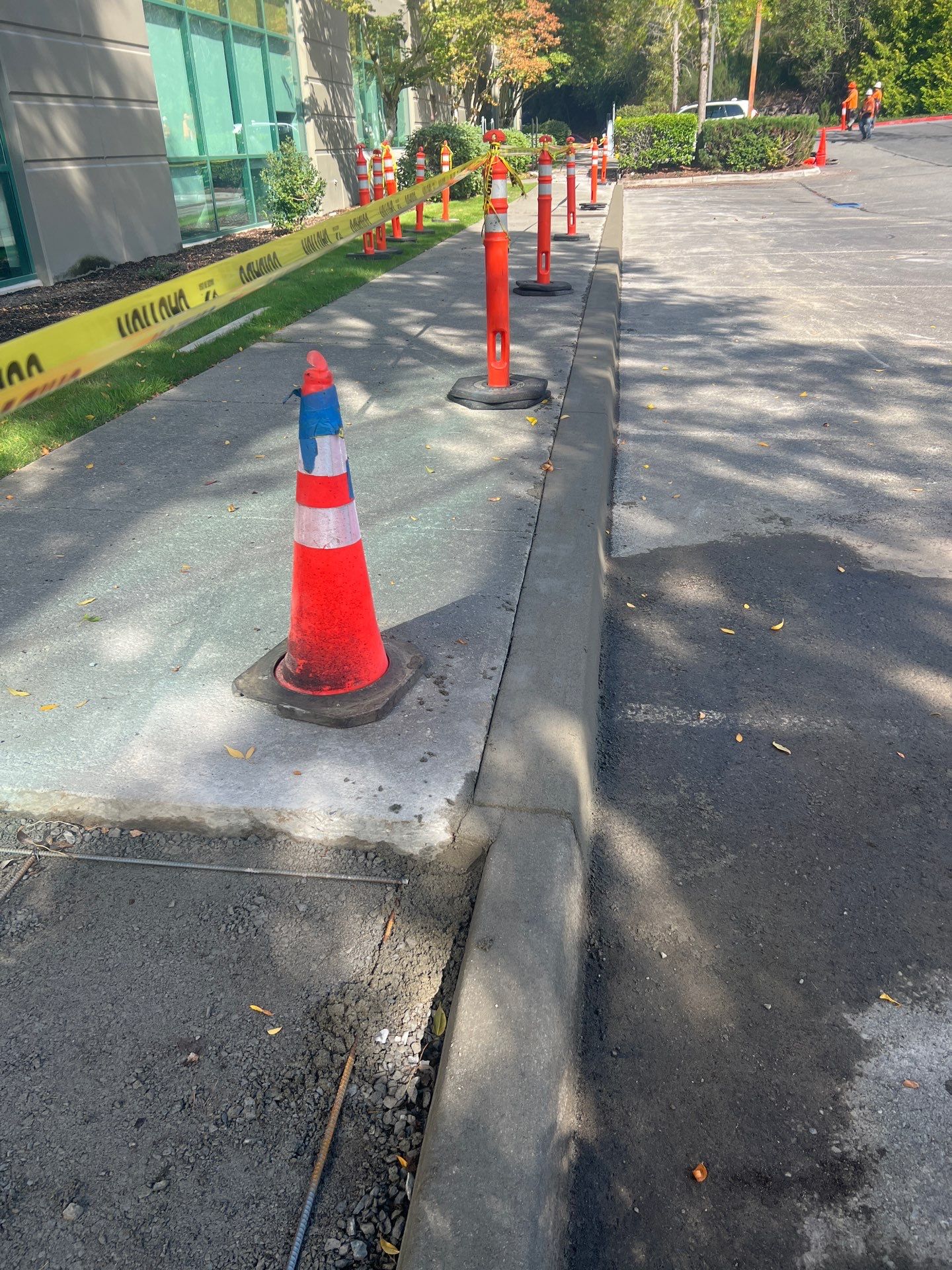 Kidder Matthews | Parking Lot Sealcoating & Striping with Concrete Curb & Patch Repairs  by Jireh Asphalt & Concrete Inc 