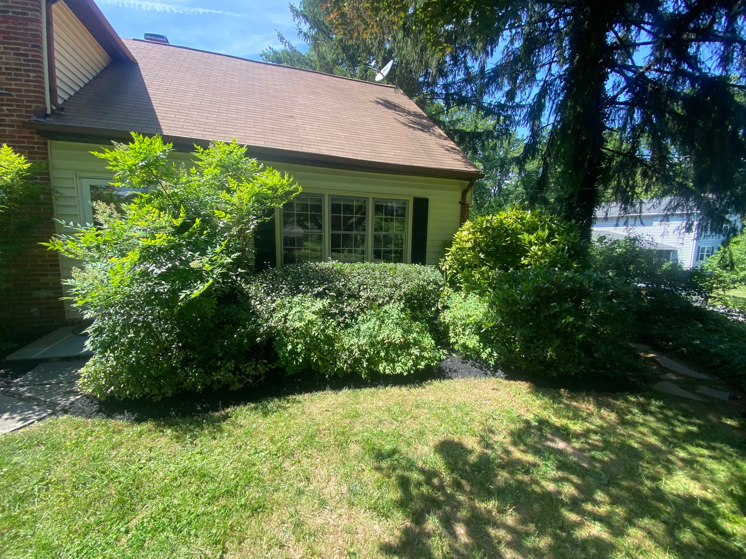 Landscape cleanup & drainage by The Smet Companies, LLC