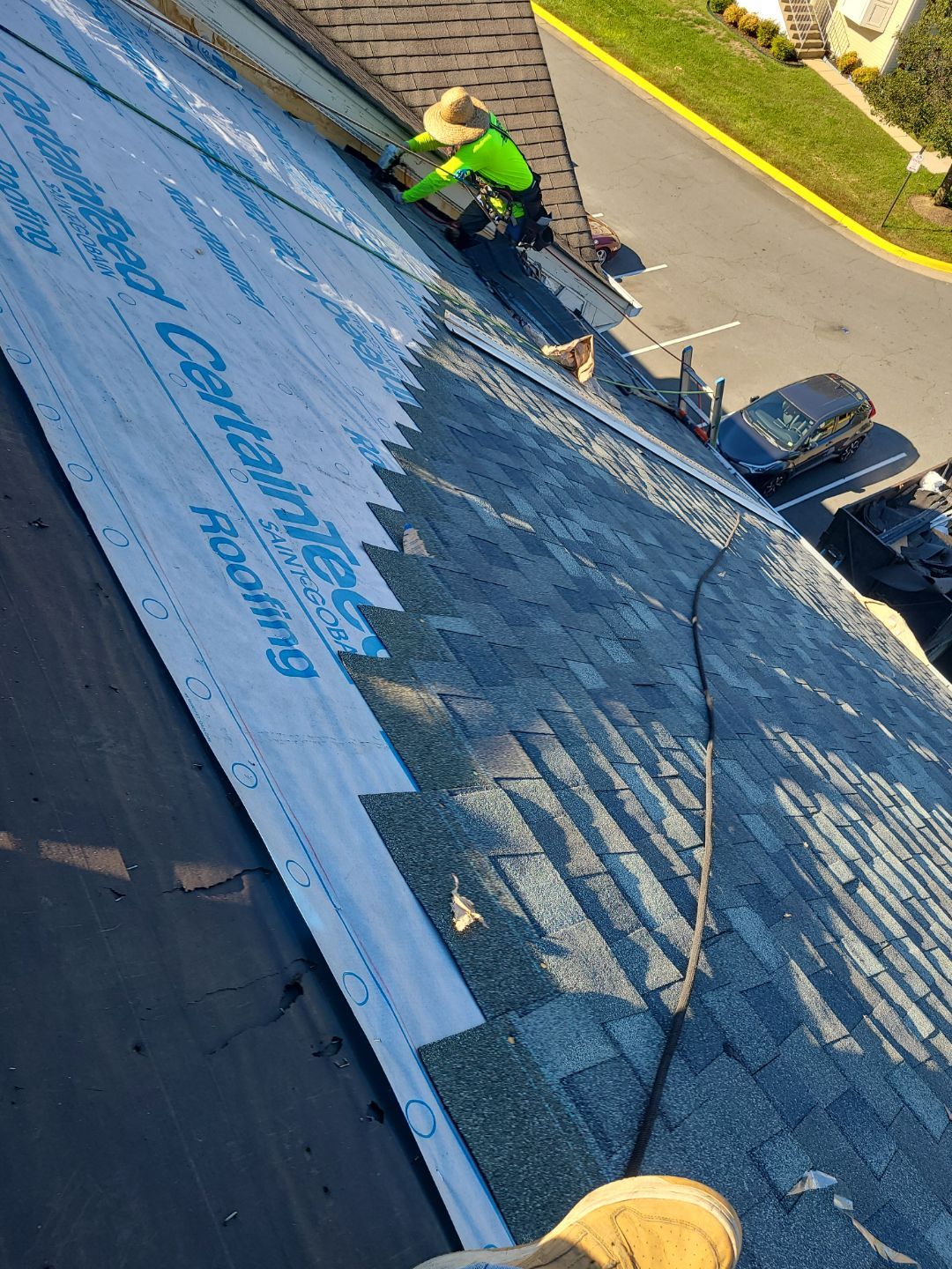 Woodbridge: Residential Roof Replacement with CertainTeed Landmark Pro Designer Shingles in Max Def Georgetown Gray by RM Banning, Inc.