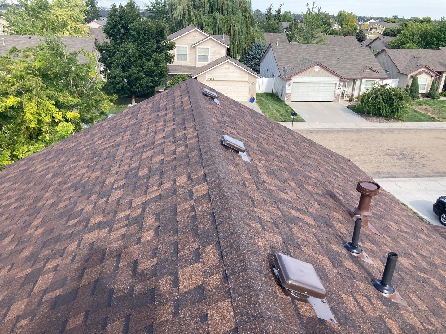 Nampa ID., Residential Roofing Installation using Owens Corning Duration in Brownwood by ID Roofing LLC