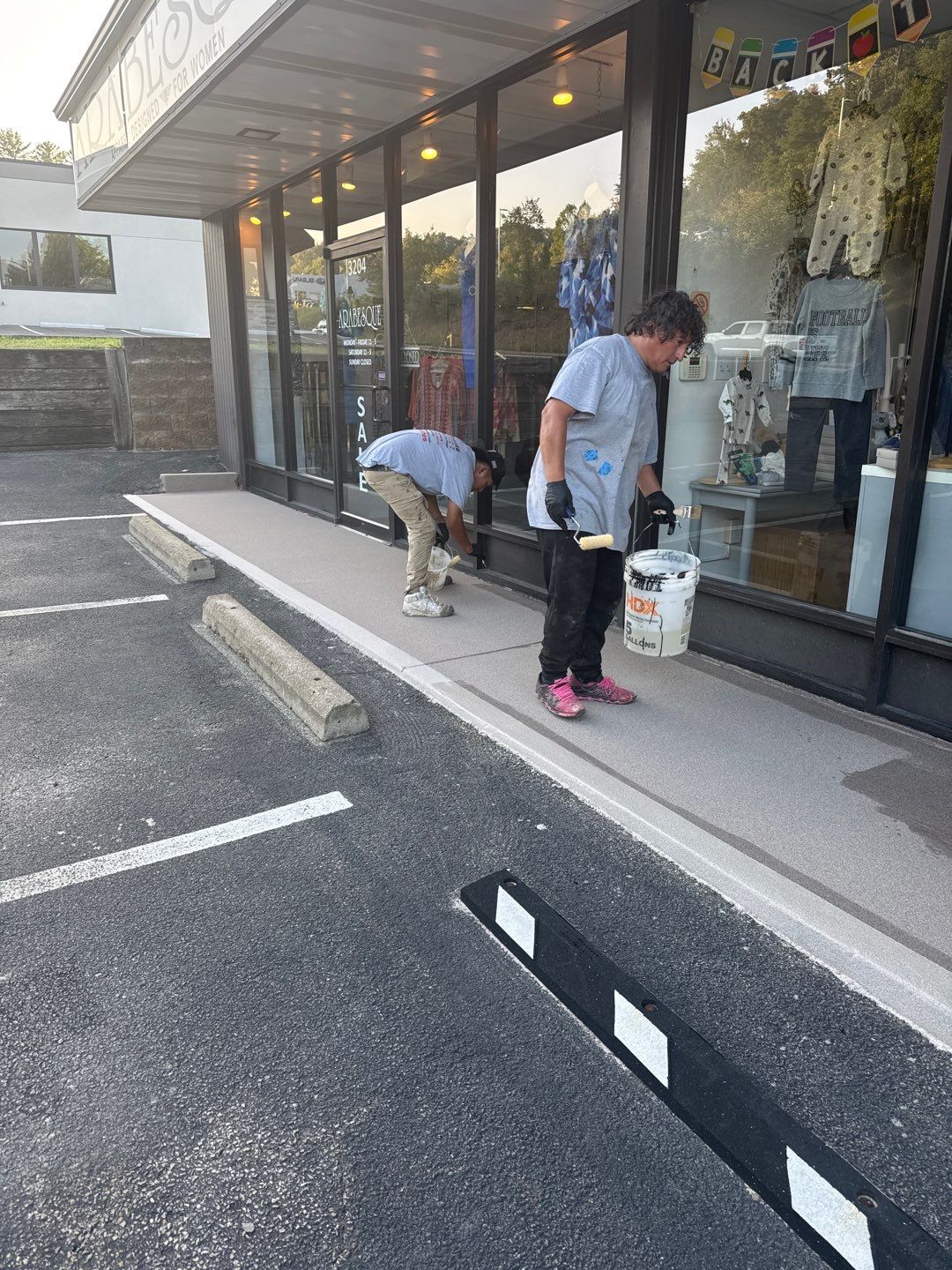 Sidewalk Project in McMurray by Floors in a Day, Inc