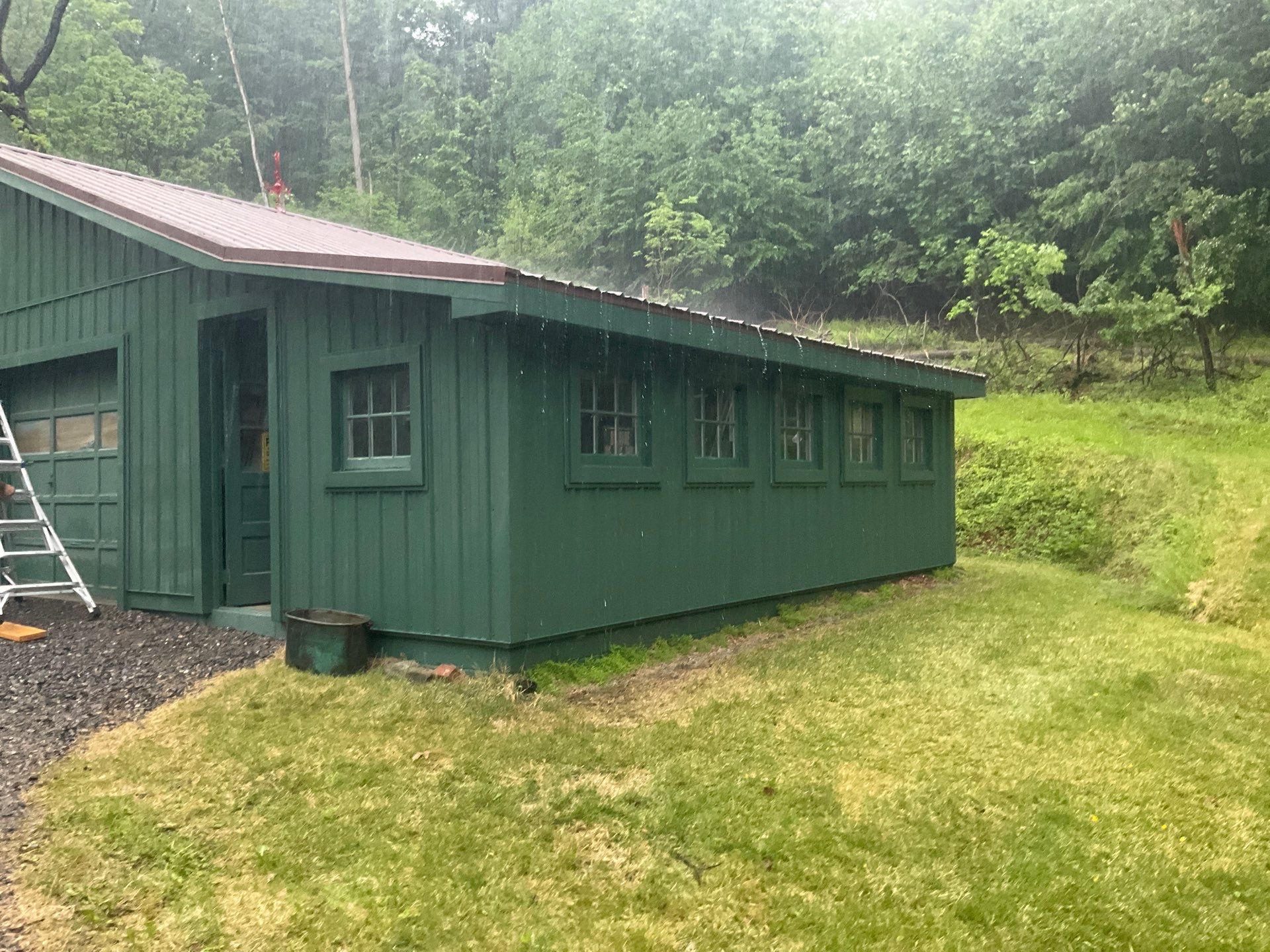 Custom Vinyl Bay Window Installation and Exterior Upgrades in Millerstown by Esh Builders