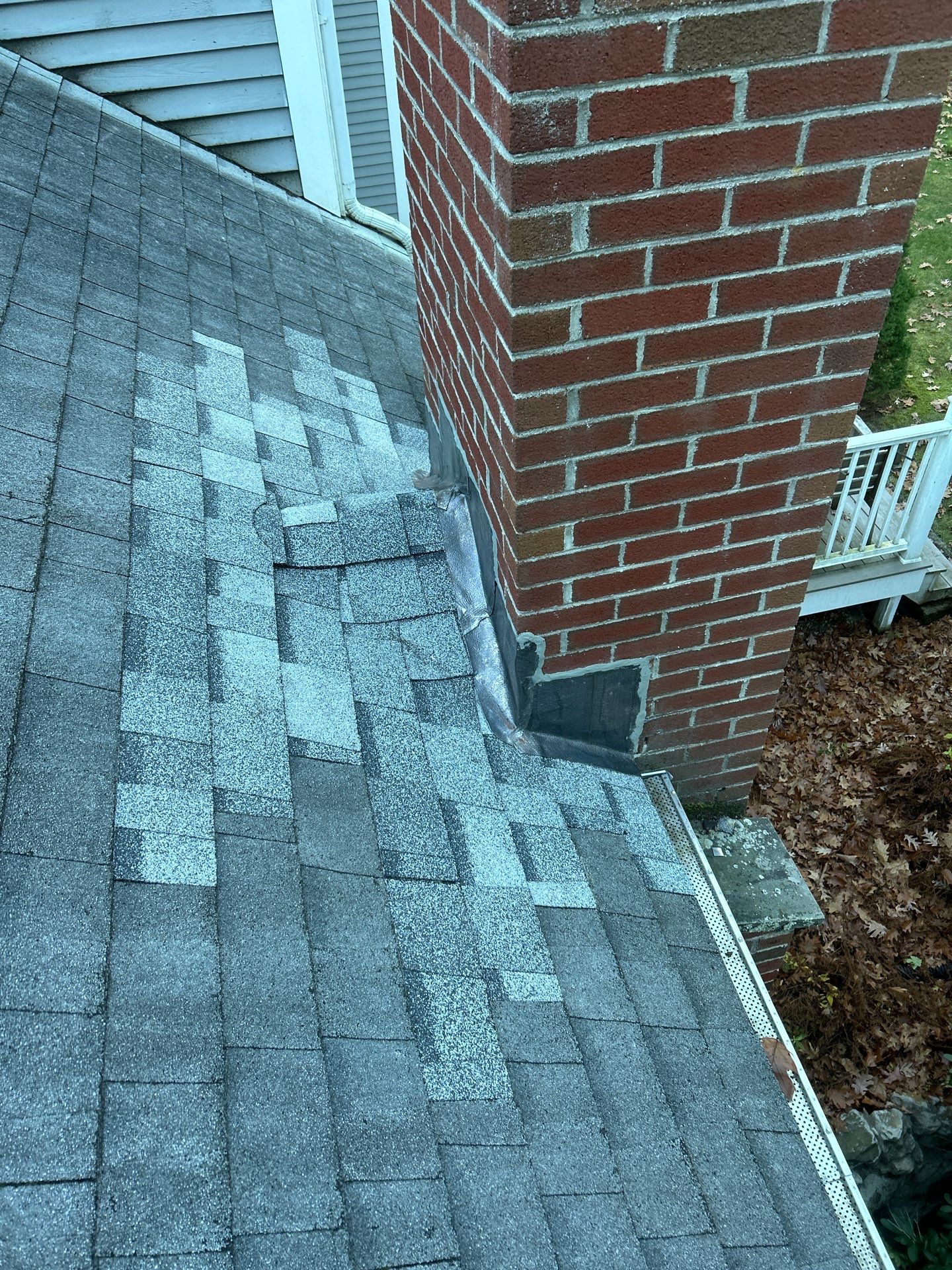 North Andover Chimney Flashing Repair with Lead Installation by Mighty Dog Roofing of Greater Middlesex County