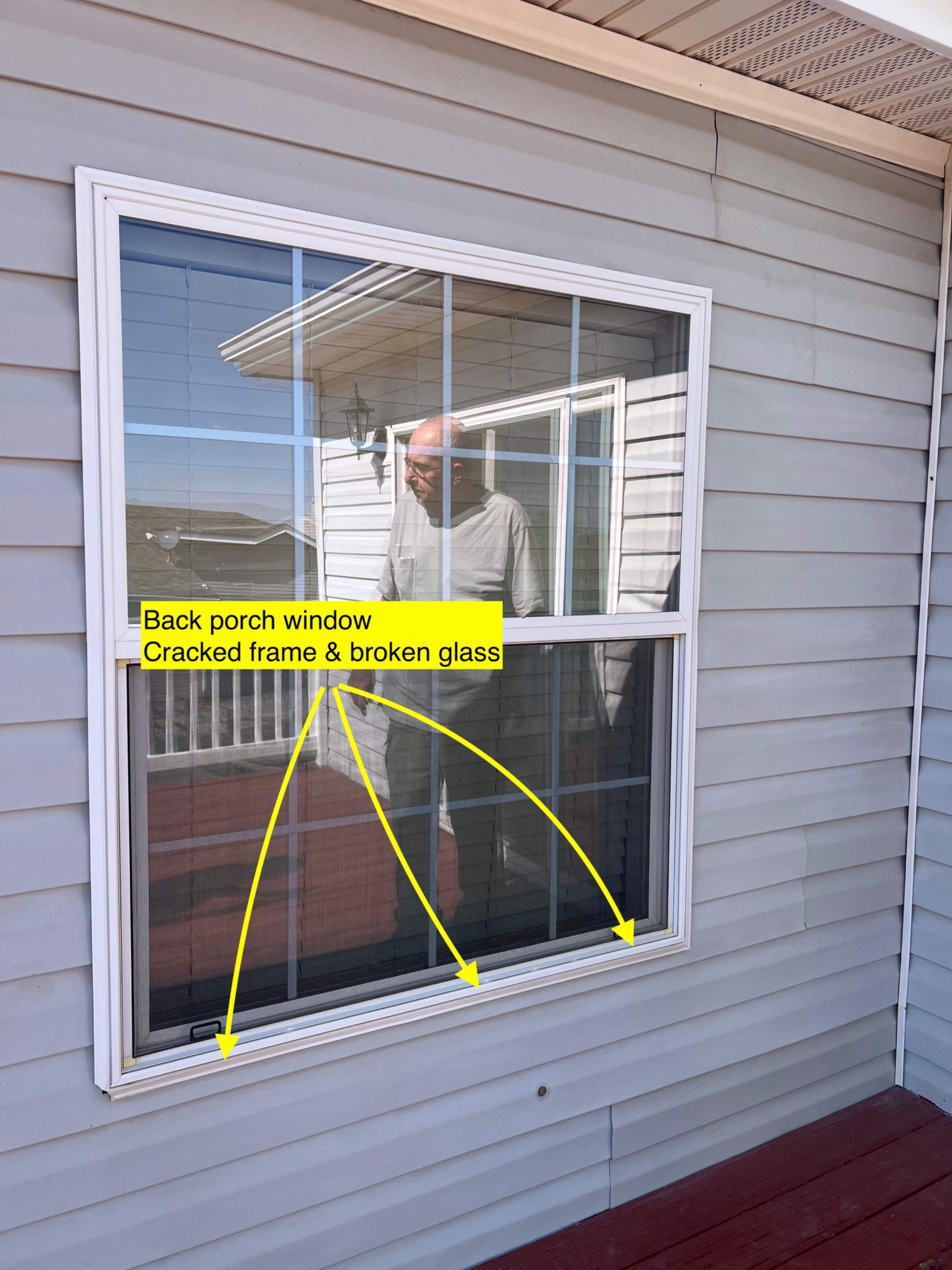 Hail Damage Claim by 1st choice windows and siding