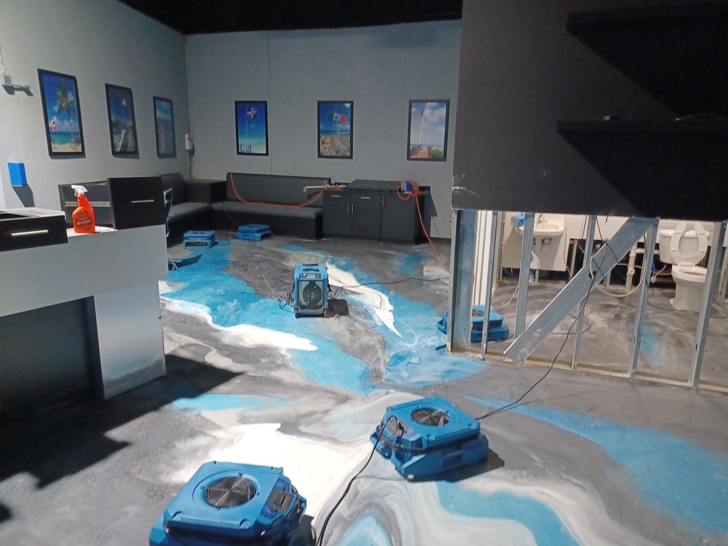 Project in Detroit by EzDry Water Mitigation & Property Restoration