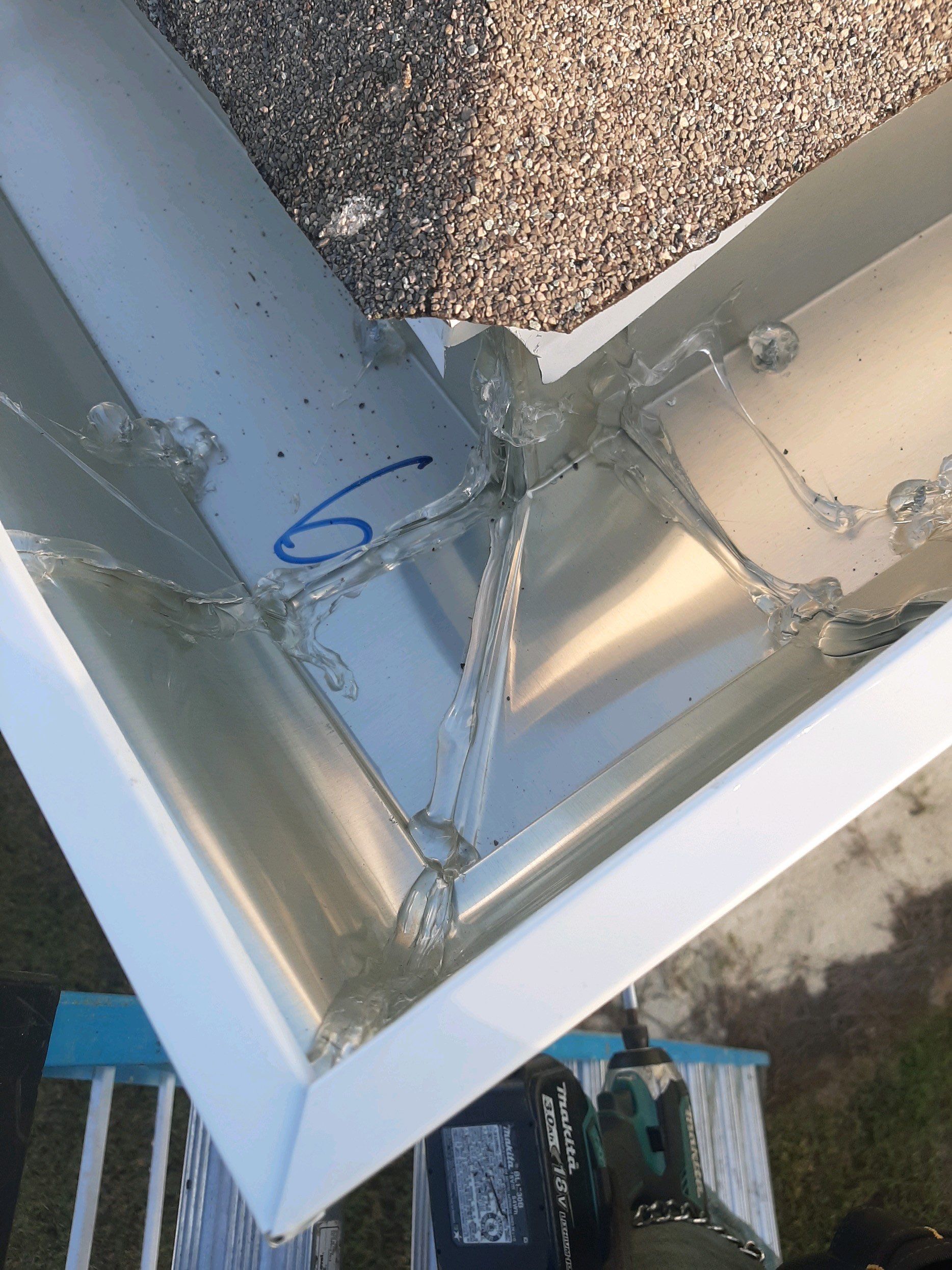 Seamless Gutter Installation using K-Style Gutters by Gutter Professors