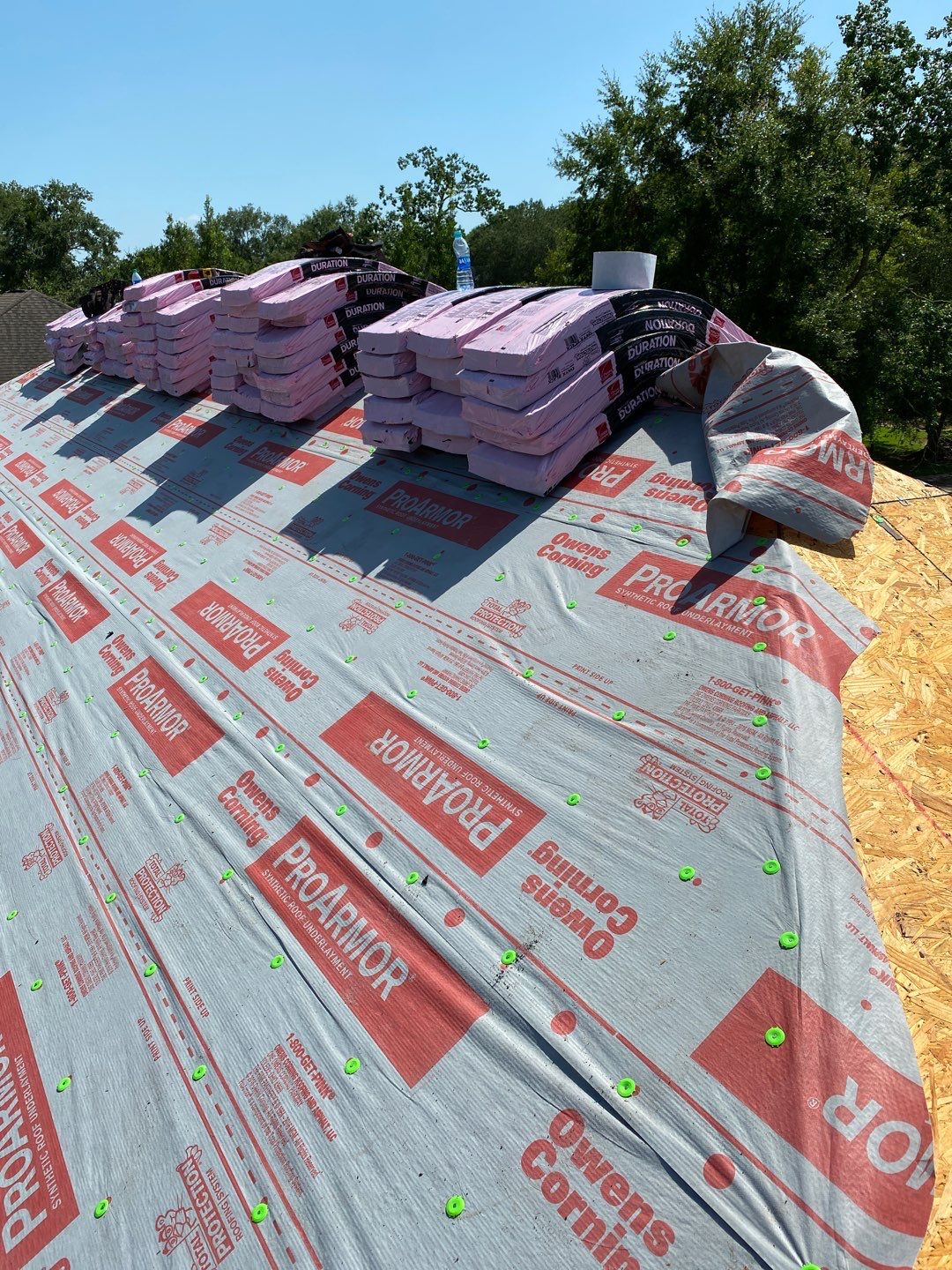 Commercial Roofing Installation using Roof Replacement by American Roofing & Construction LLC