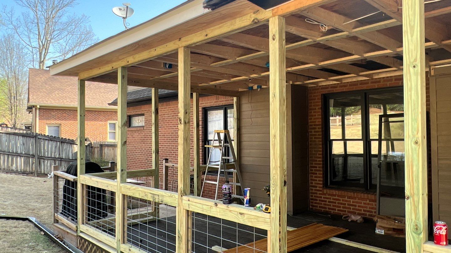 Lake Crest Circle - Roof and Deck Installation  by Pillar and Pine