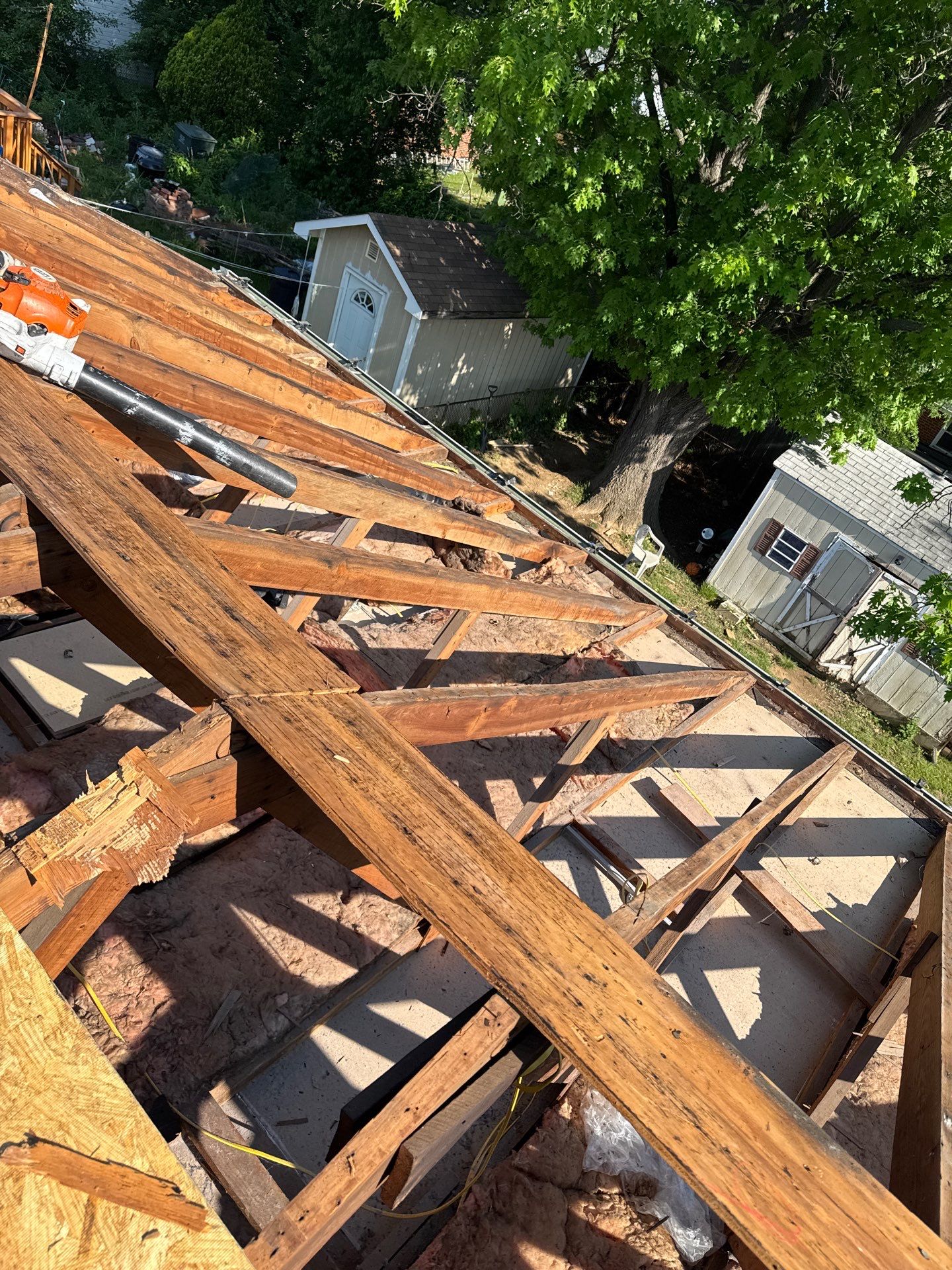 Residential Roofing Installation using GAF HDZ SHINGLES by La Bendicion Contruction Llc