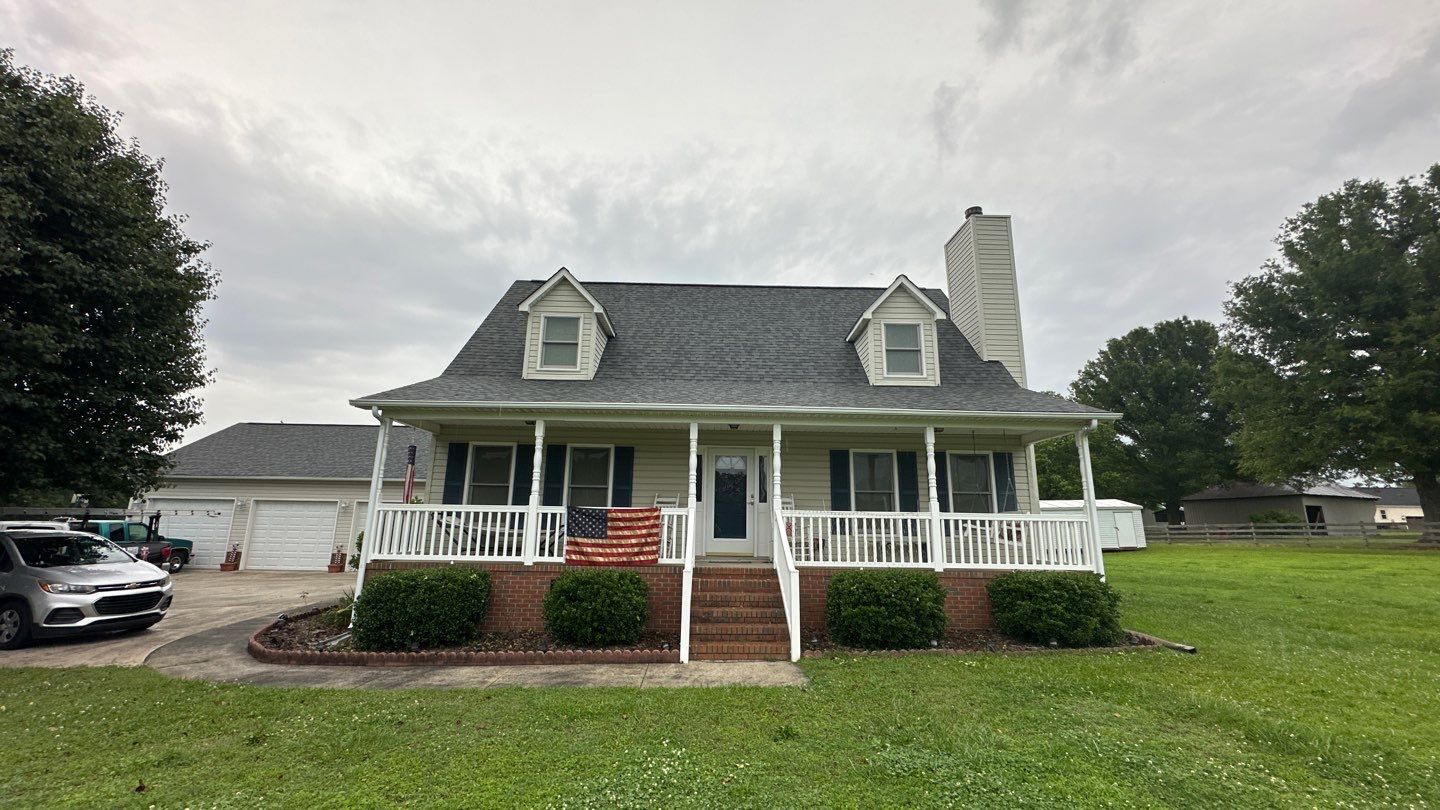 Full Roof Replacement and Gutter Installation in Rock Hill, South Carolina by Merritt Roofing LLC