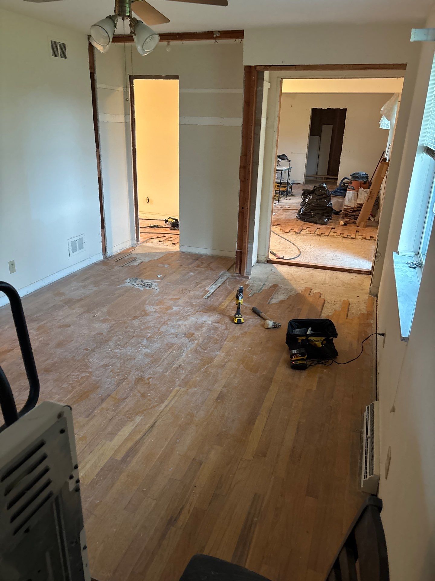 Red Oak Hardwood Floor Installation and Refinishing in Cincinnati by Footprints Floors Kentucky