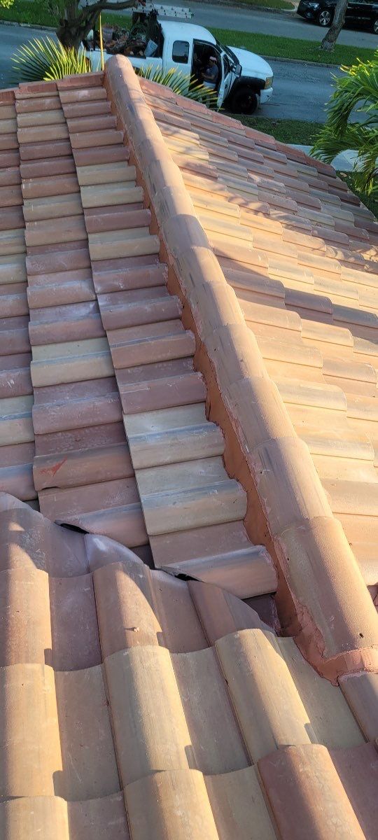 Chimney Roof Flashing Repair and New Roof by The Goat Contractor ( Giampri Corp)