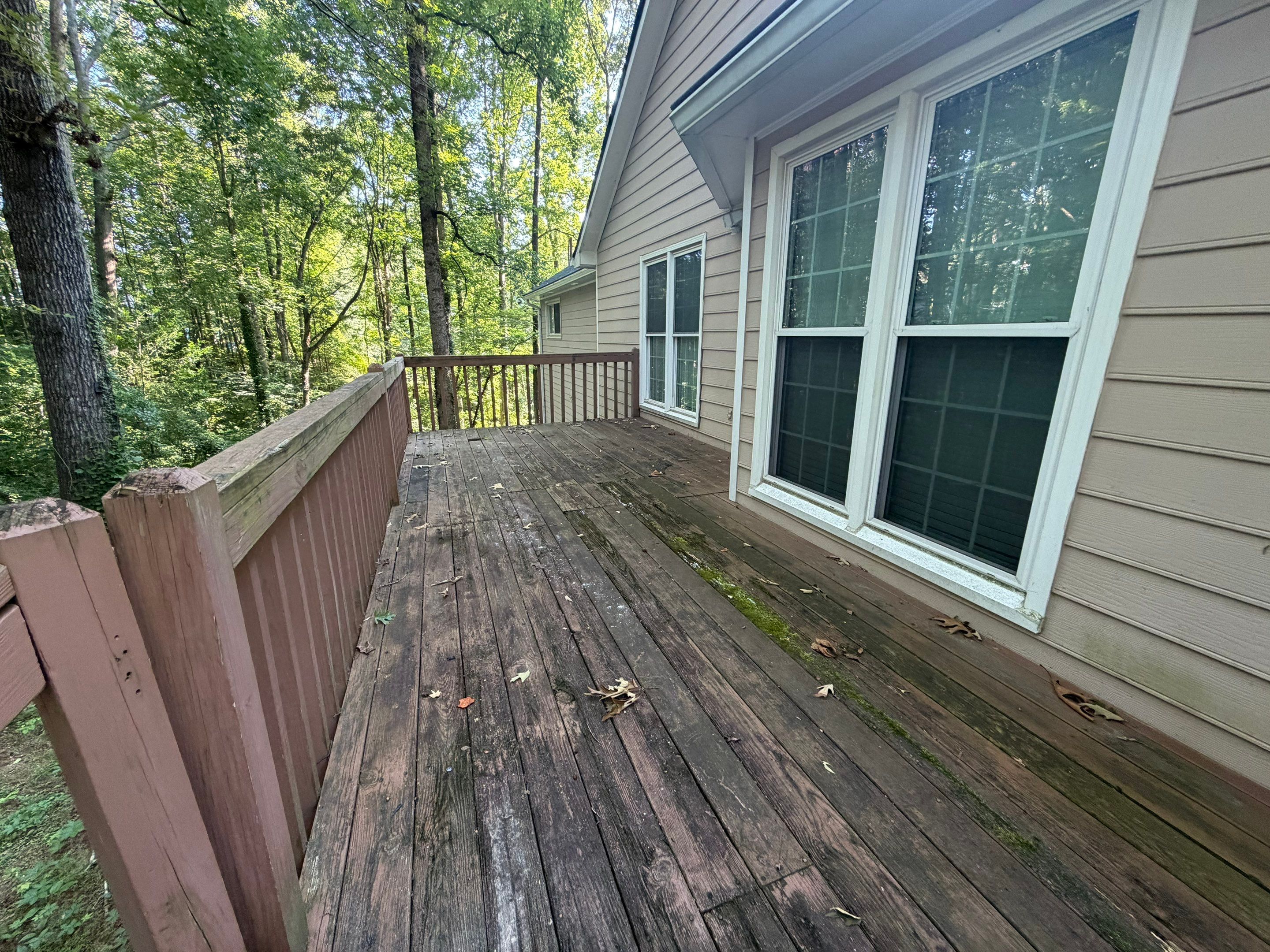 Marietta Deck Replacement with Pressure-Treated Wood and New Stairs by Swift Home Renovations