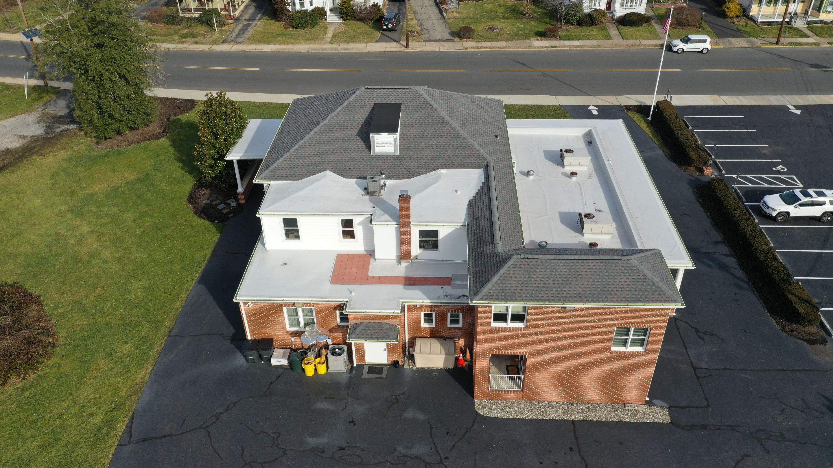 Commercial Roofing Installation using GAF Timberline / GAF TPO by All Site Roofing