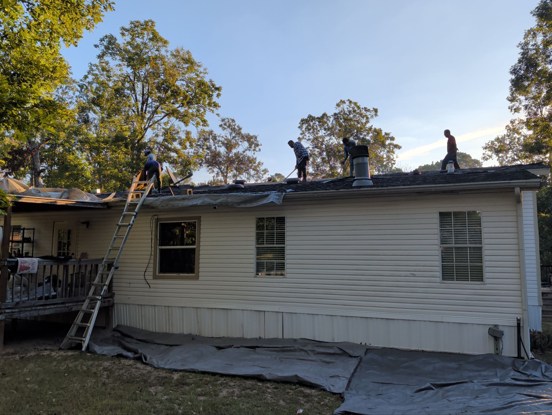 Project in Conroe by Roof Guard And Construction