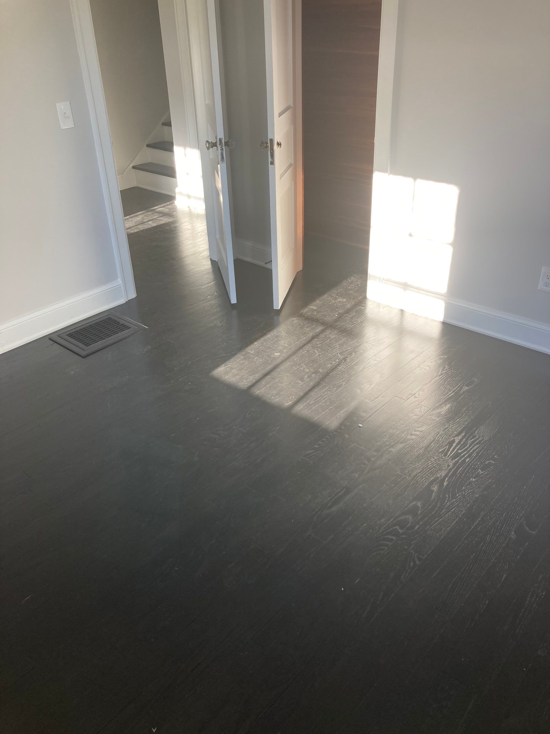 Hardwood floor refinish/restore by Footprints Floors of Nashville