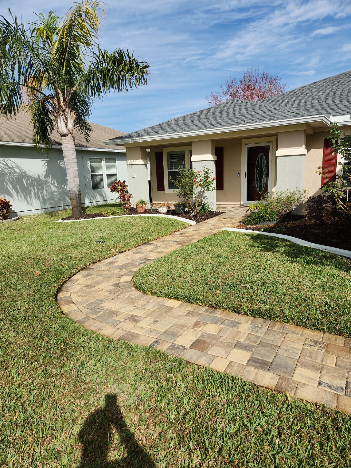 Paver Driveway using Concrete Sealant by DuraSeal