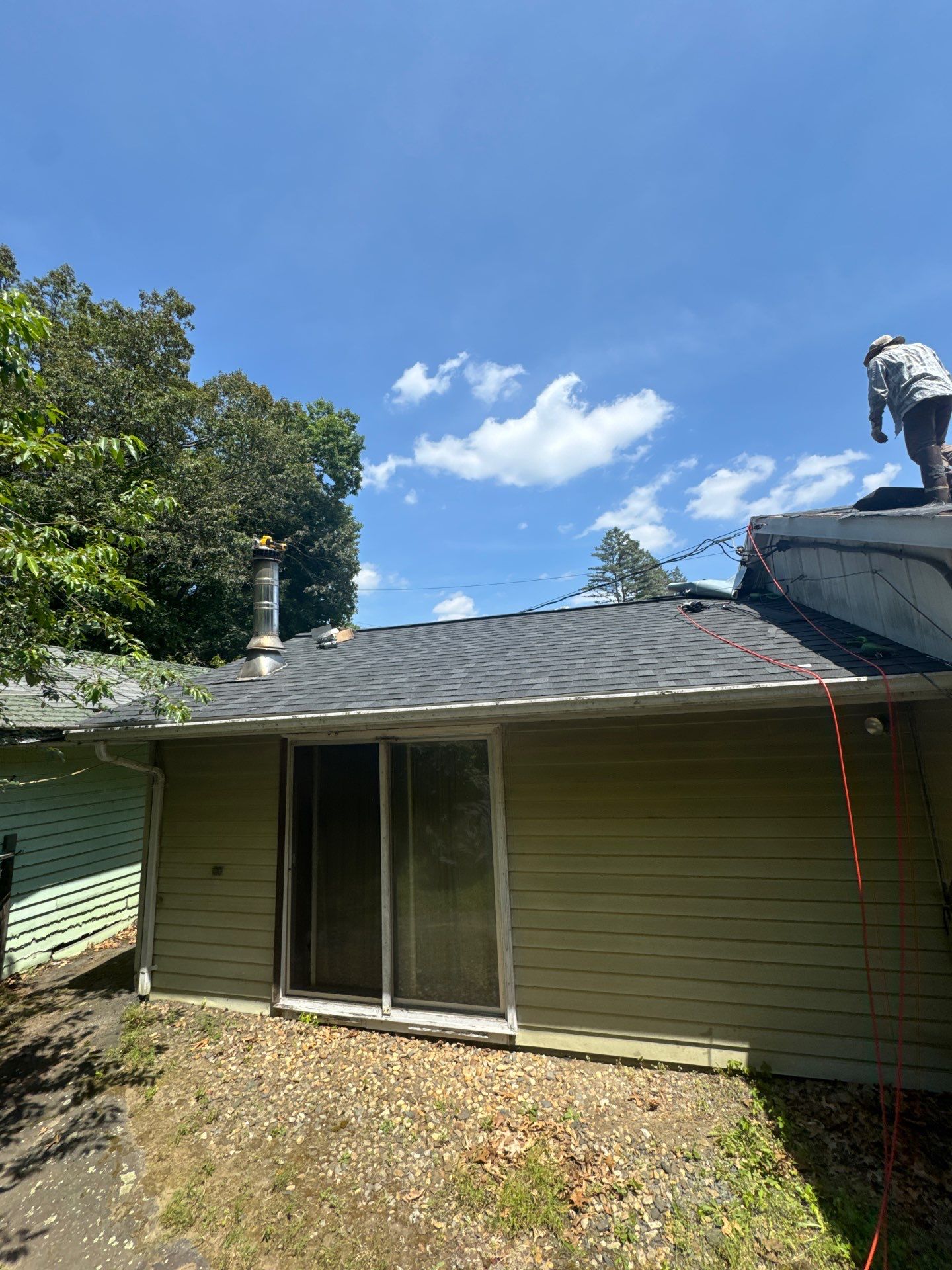 Onyx Black Roof Transformation in Maynard, MA by Mighty Dog Roofing of Greater Middlesex County