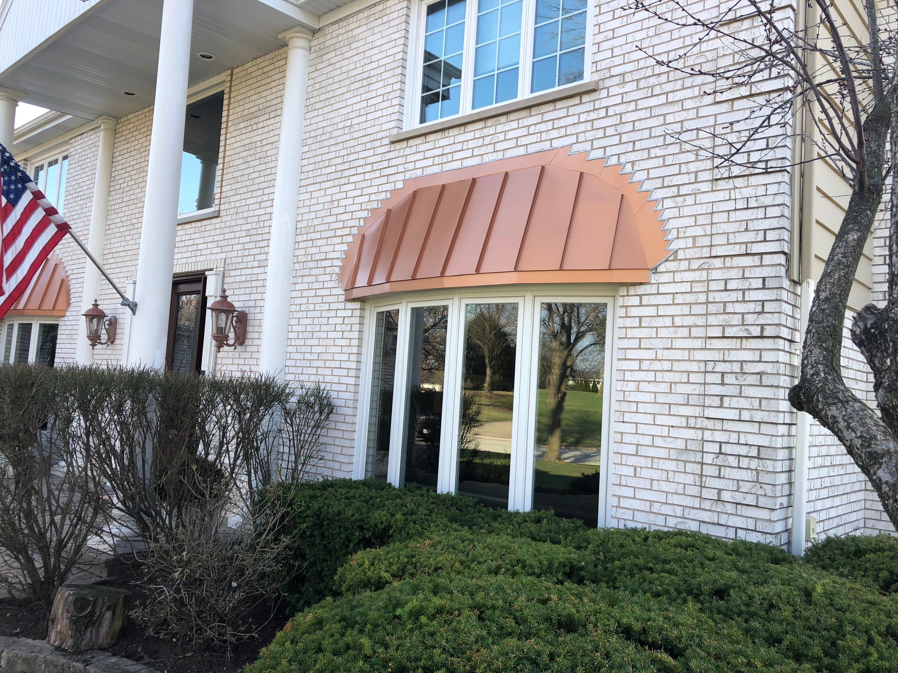 Copper awnings by Optimal Home Improvement 