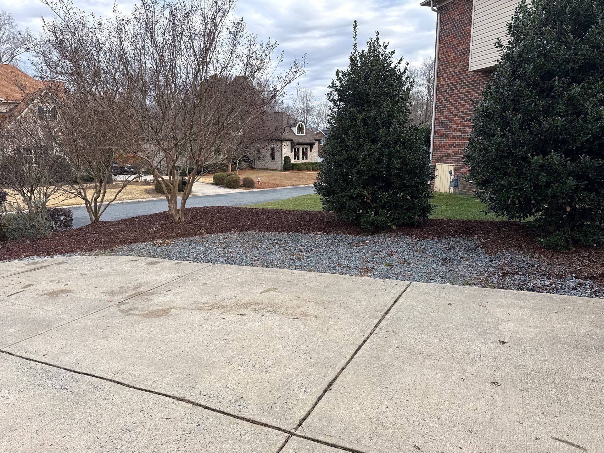 Project in Matthews by Badger Hauling