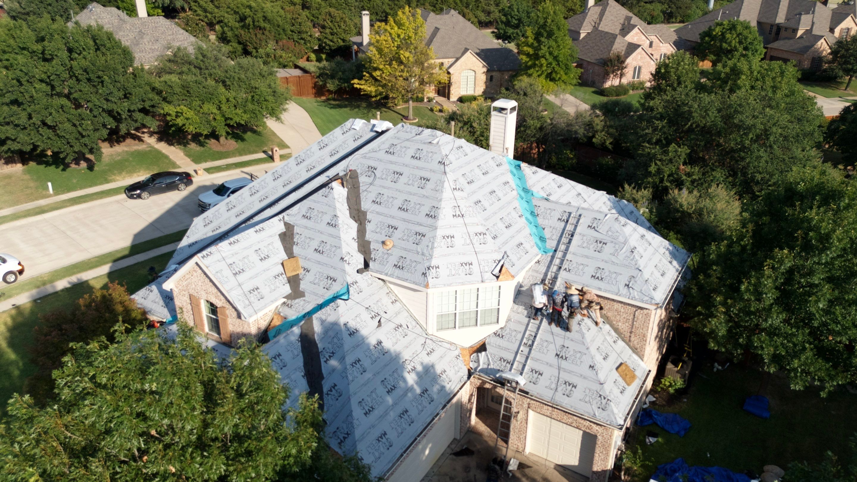 Residential Roofing Installation using IKO Nordic Class 4 by Becker Roofing and Exteriors